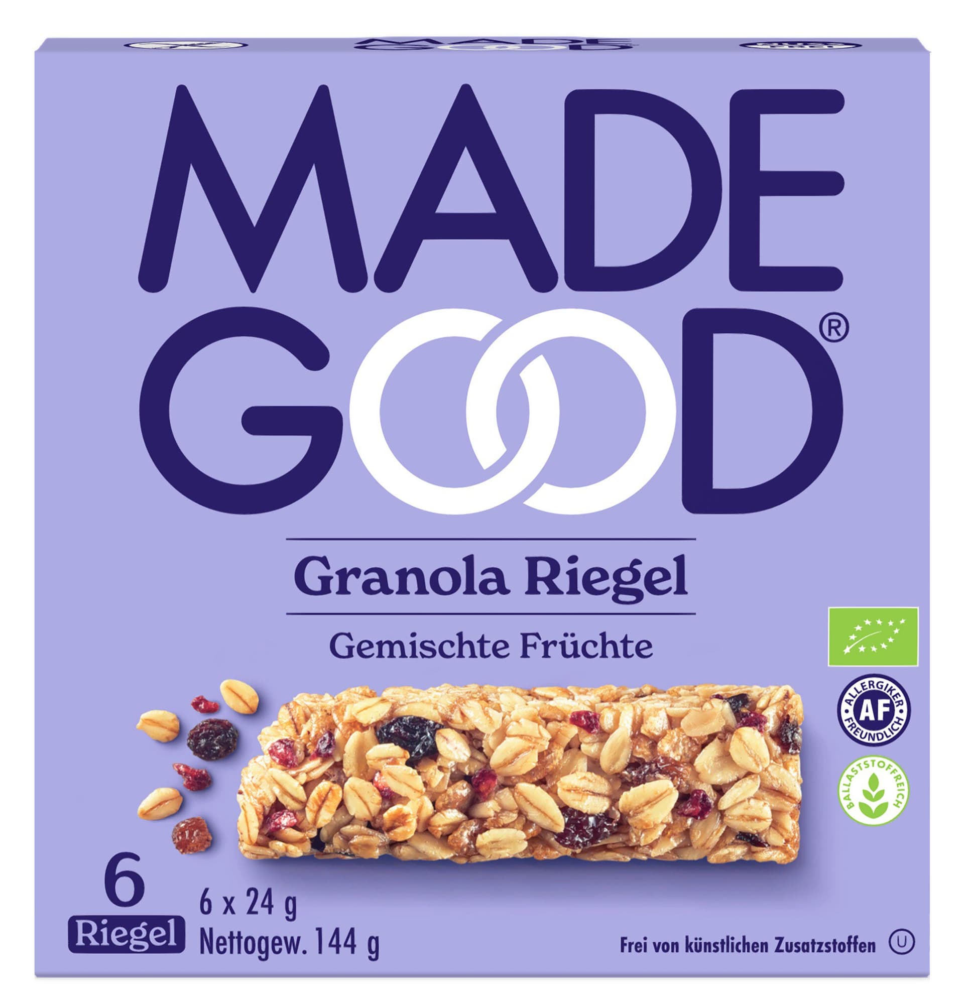 Made Good Granola Mixed Riegel Berry