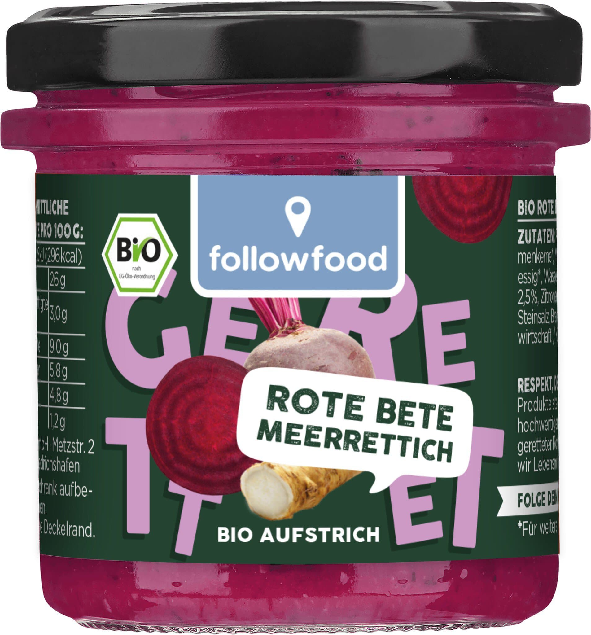 FollowFood Rote Beete & Meerrettich