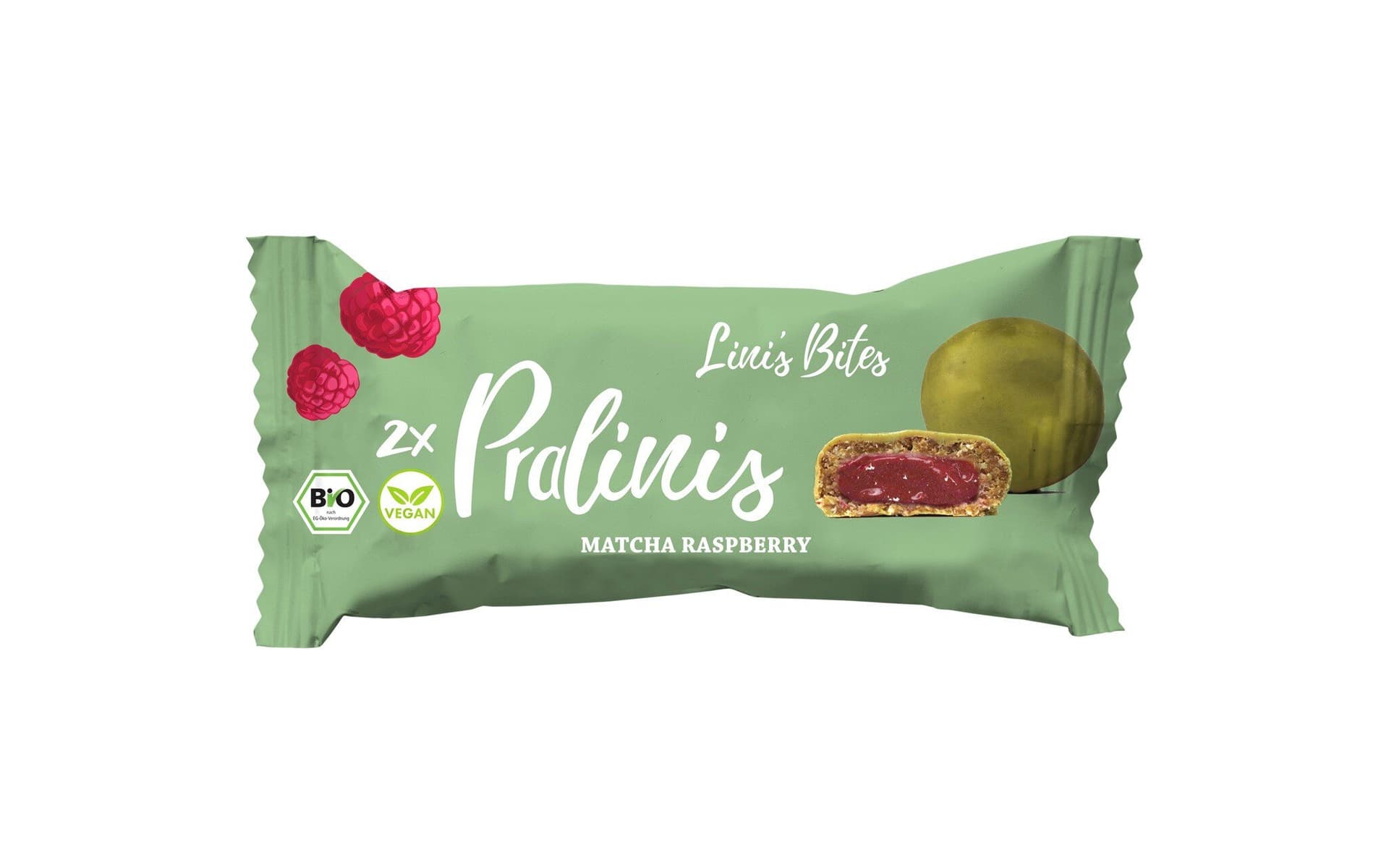 Linis Bites Pralinis Matcha Raspberry