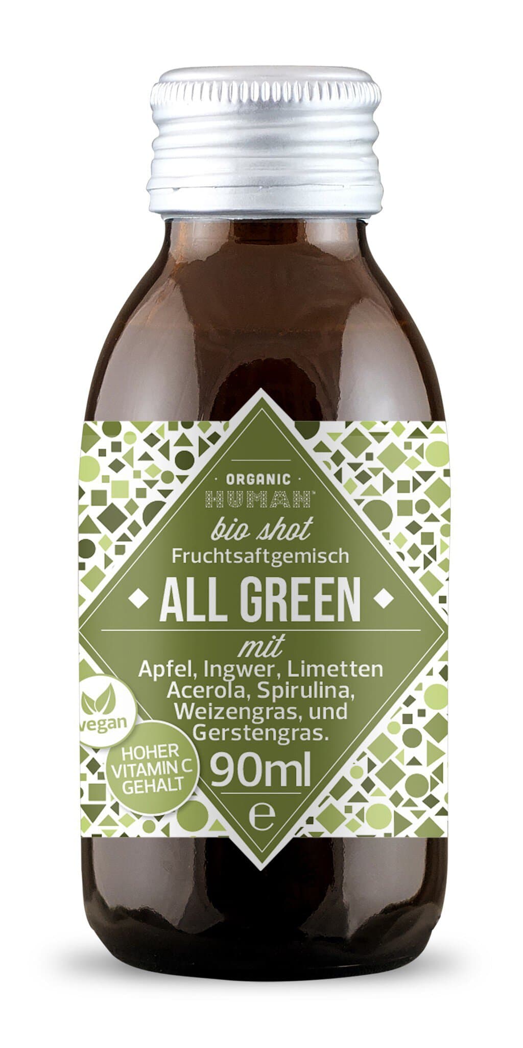 Human Organic All Green Shot