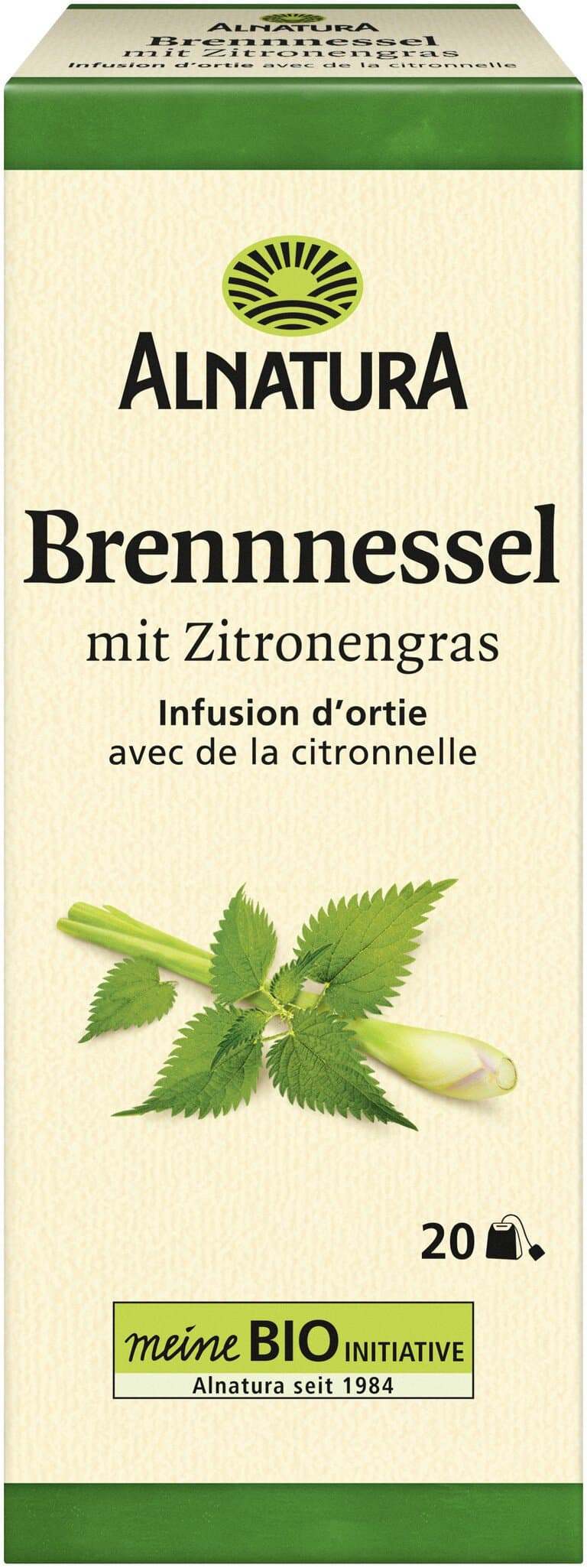 Alnatura Brennnesseltee mit Zitronengras