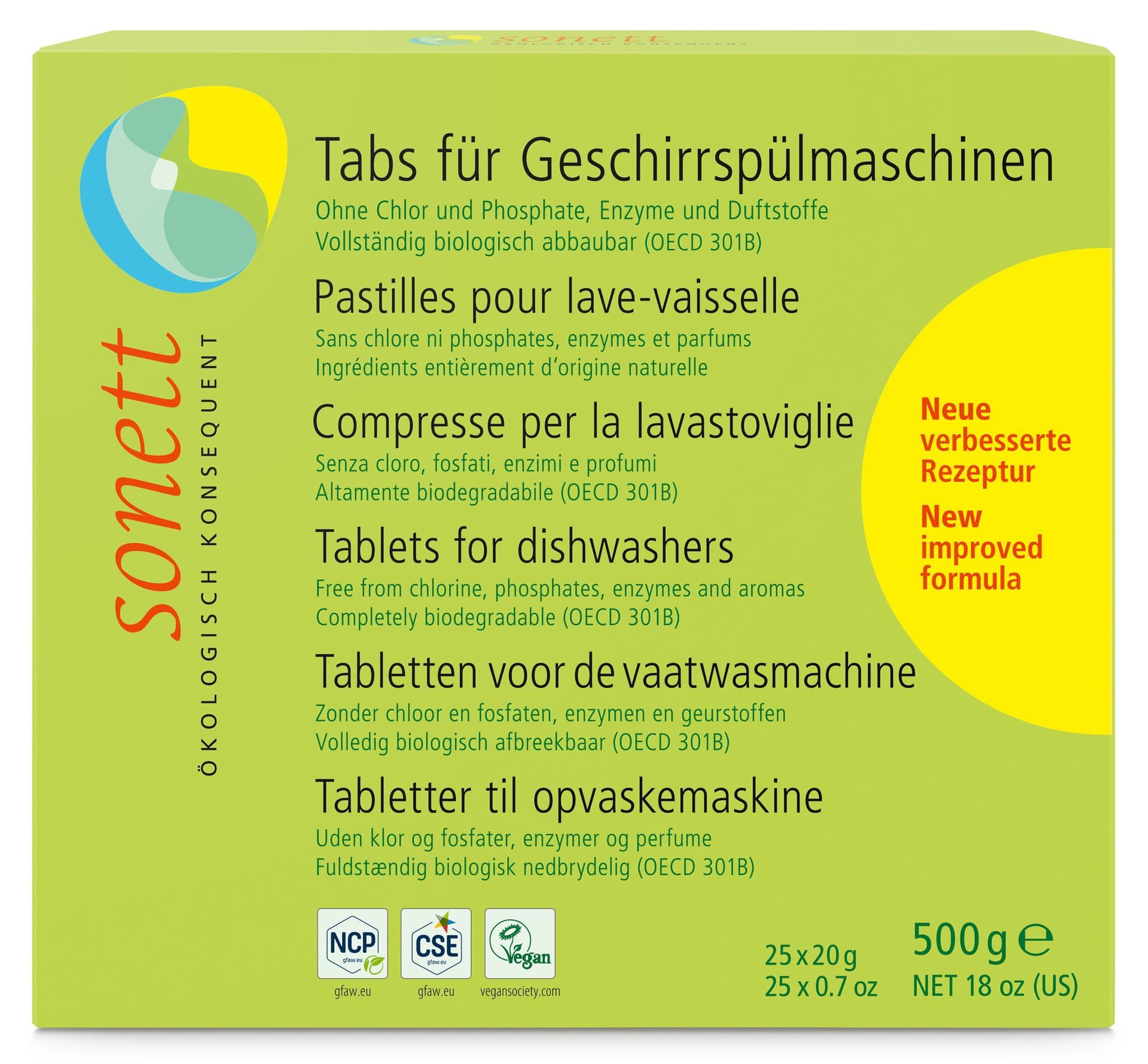 Sonett Spülmaschinen Tabs