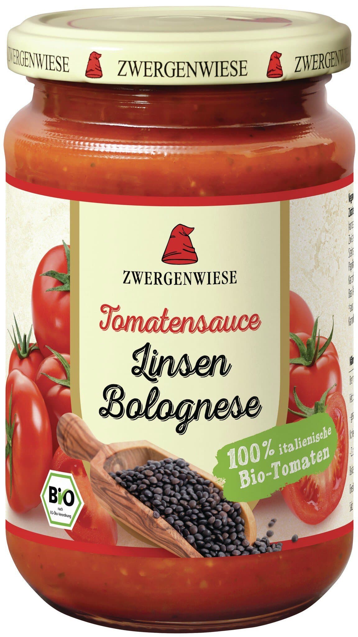 Zwergenwiese Linsen Bolognese