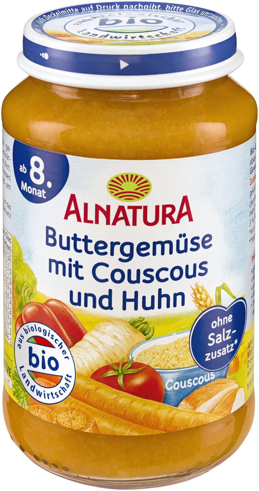 Alnatura Buttergemüse-Couscous-Huhn