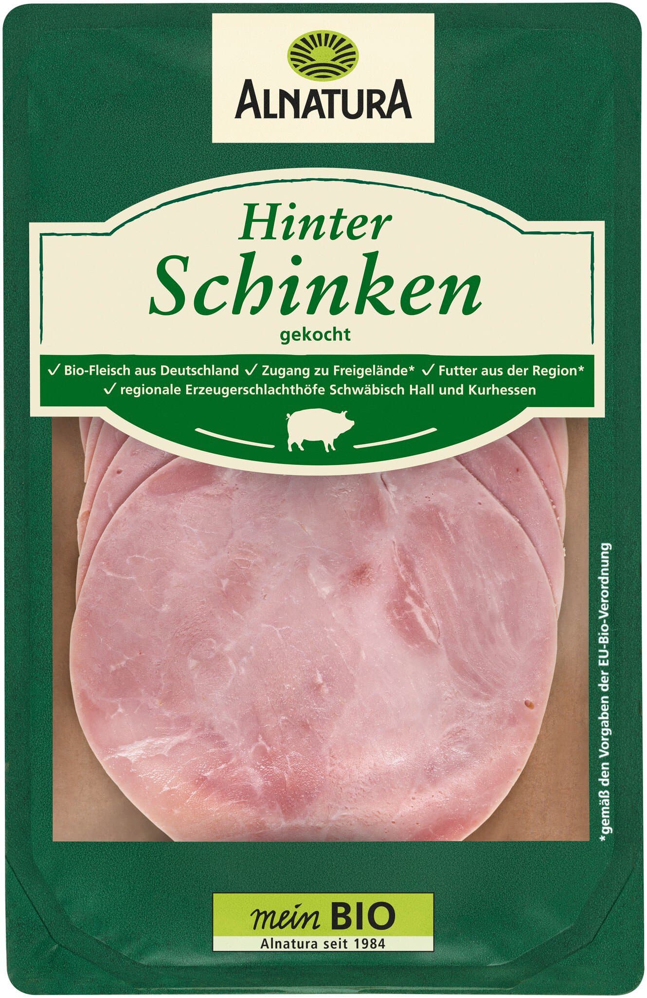 Alnatura Hinterschinken gekocht