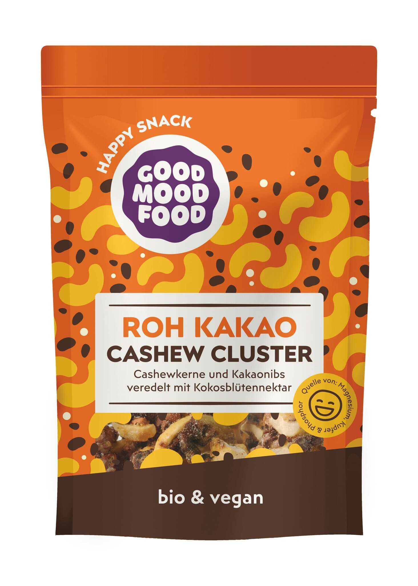 goodmoodfood Roh Kakao Cashew Cluster