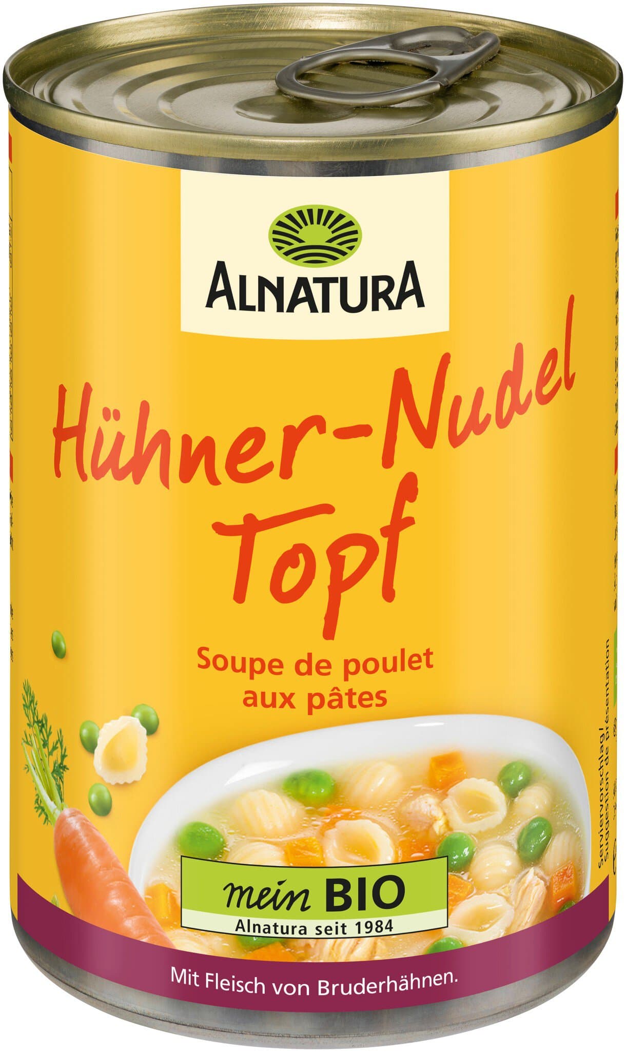 Alnatura Hühner-Nudel-Topf