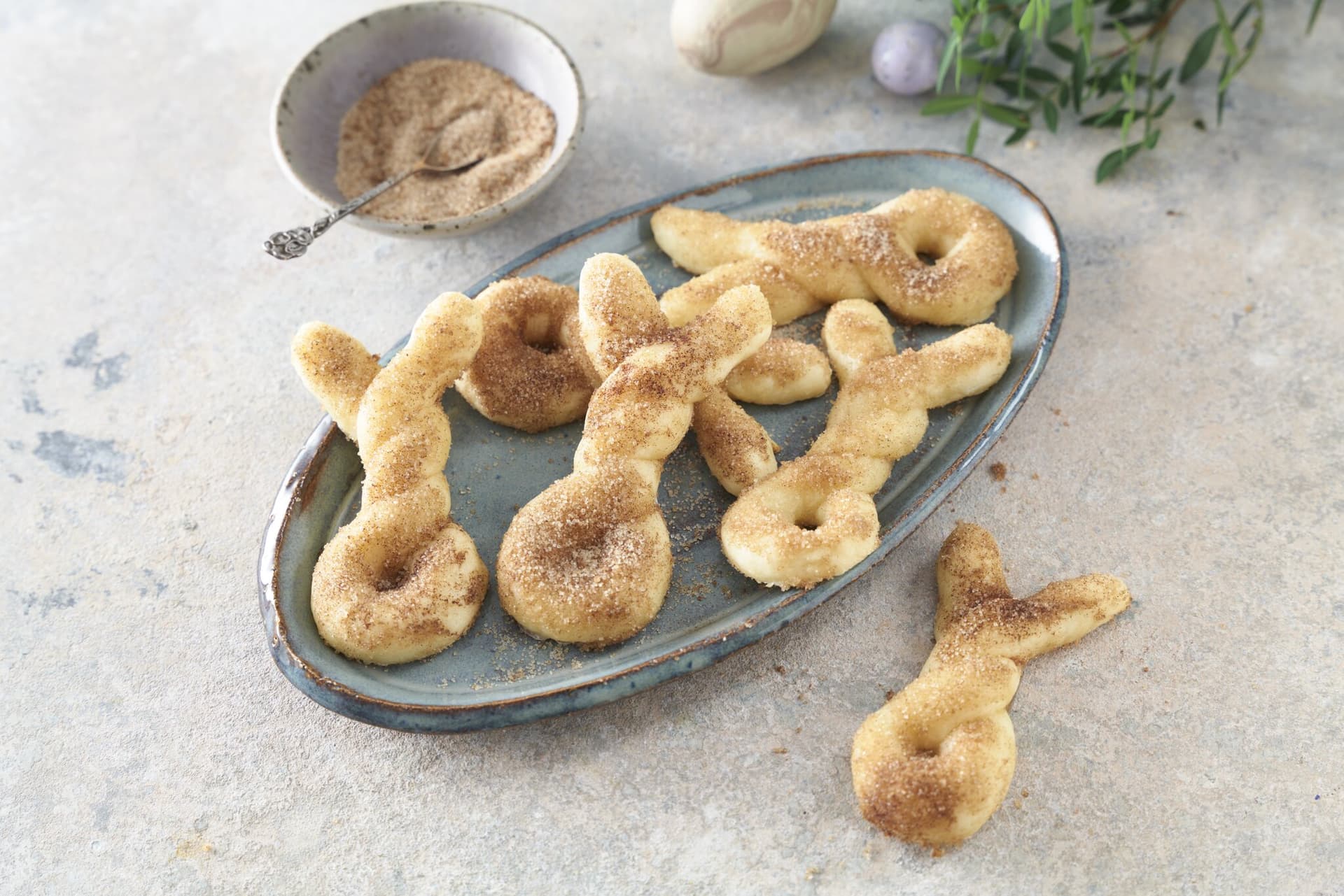 Cinnamon Twist Bunnies