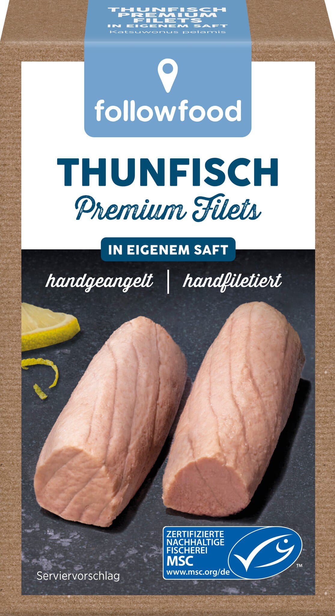 FollowFood Thunfisch Premium Filets in eigenem Saft
