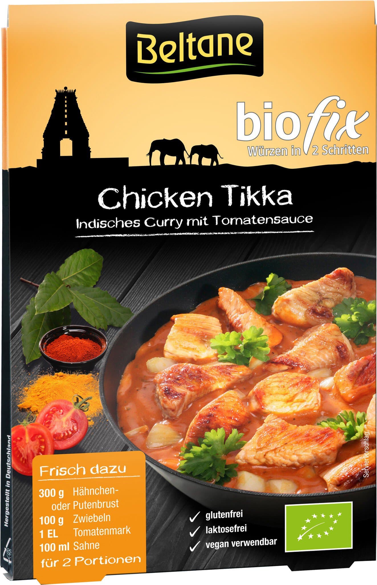 Beltane Biofix Chicken Tikka Würzmischung