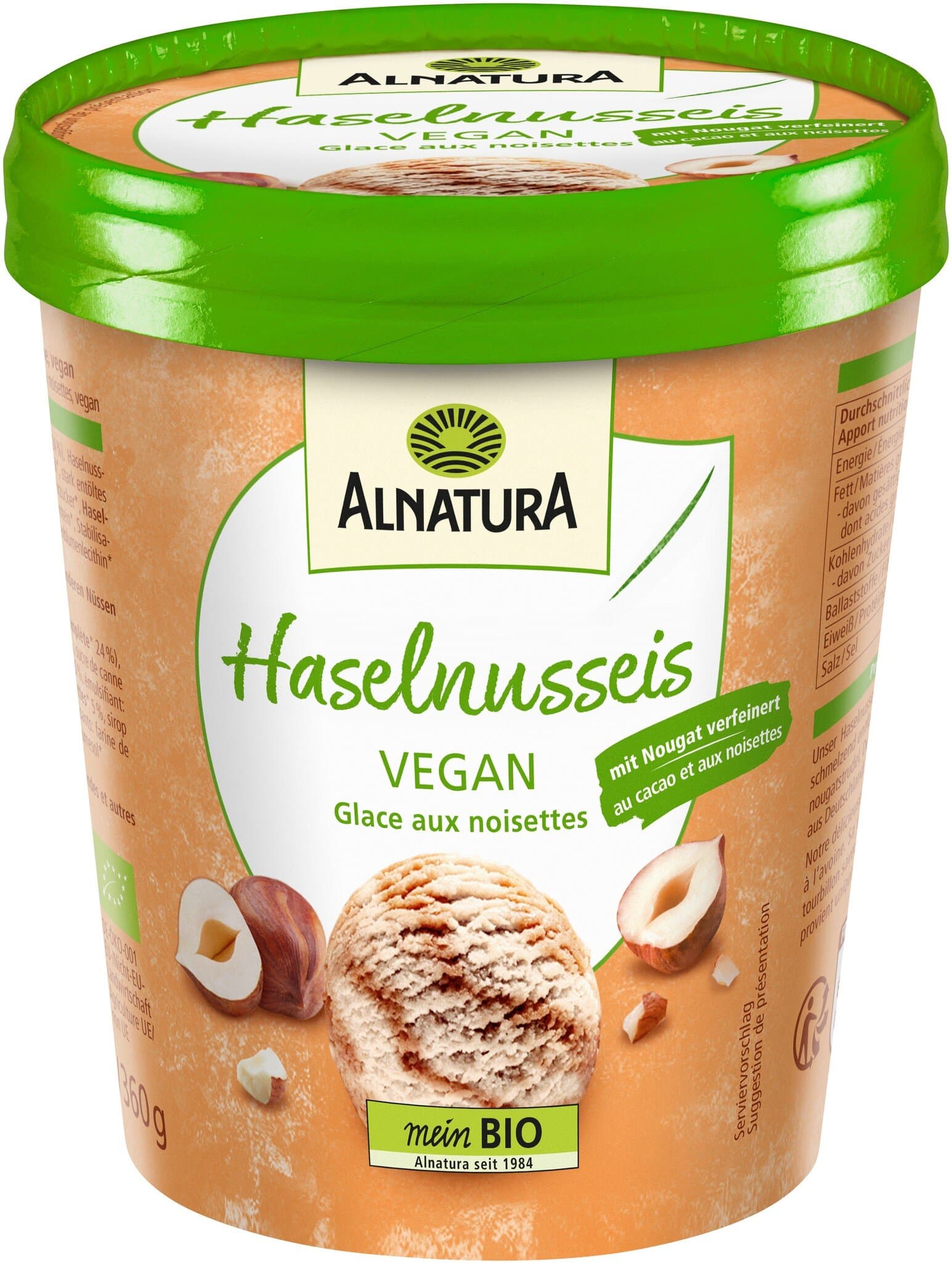 Alnatura Haselnusseis vegan (TK)