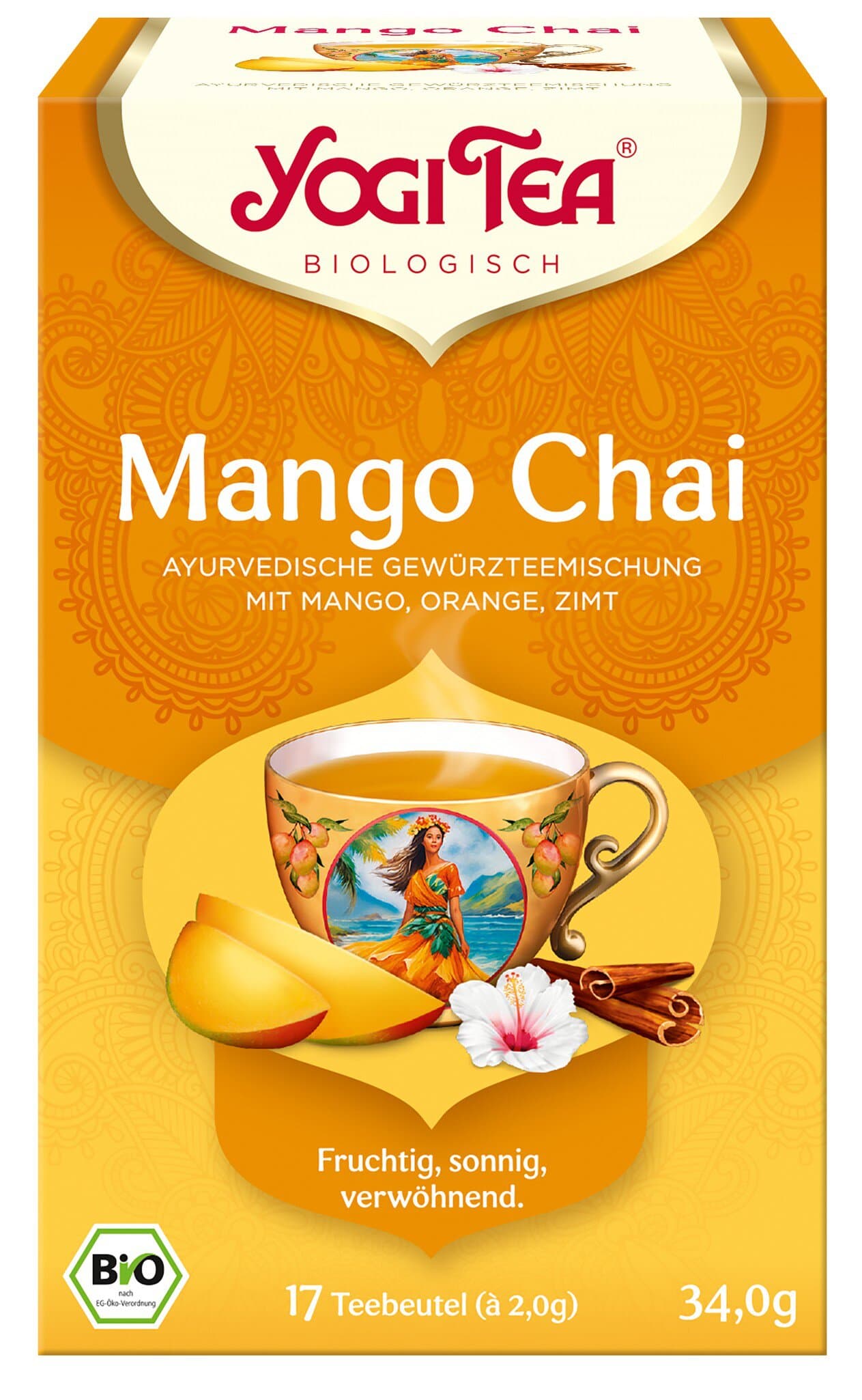 Yogi Tea Mango Chai Tee 17 Beutel