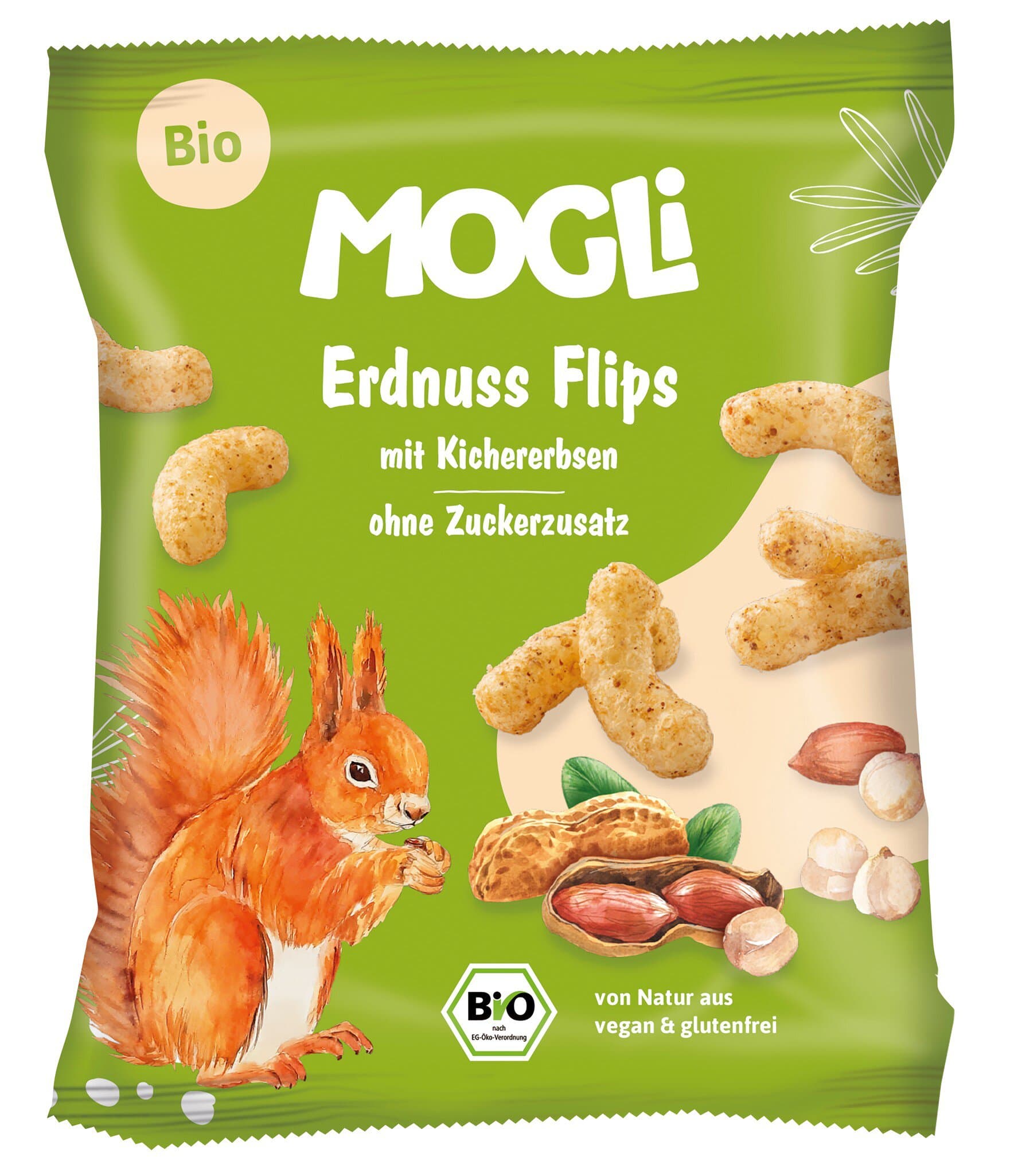 Mogli Erdnuss Flips Kichererbsen