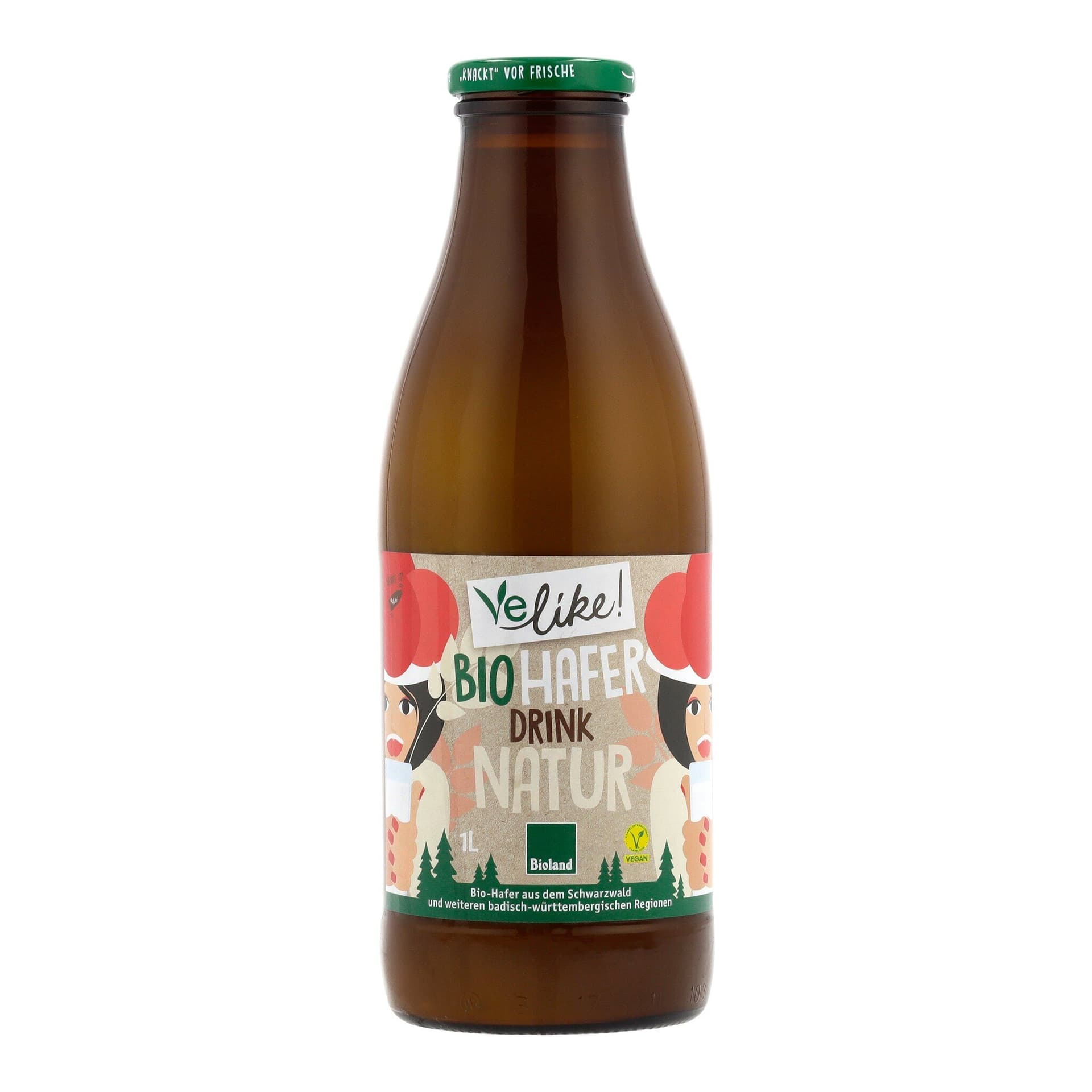 Velike! Frischer Haferdrink Natur vegan