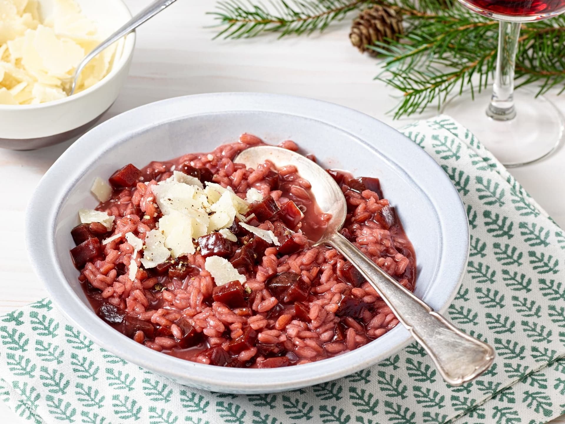 Glühwein-Risotto