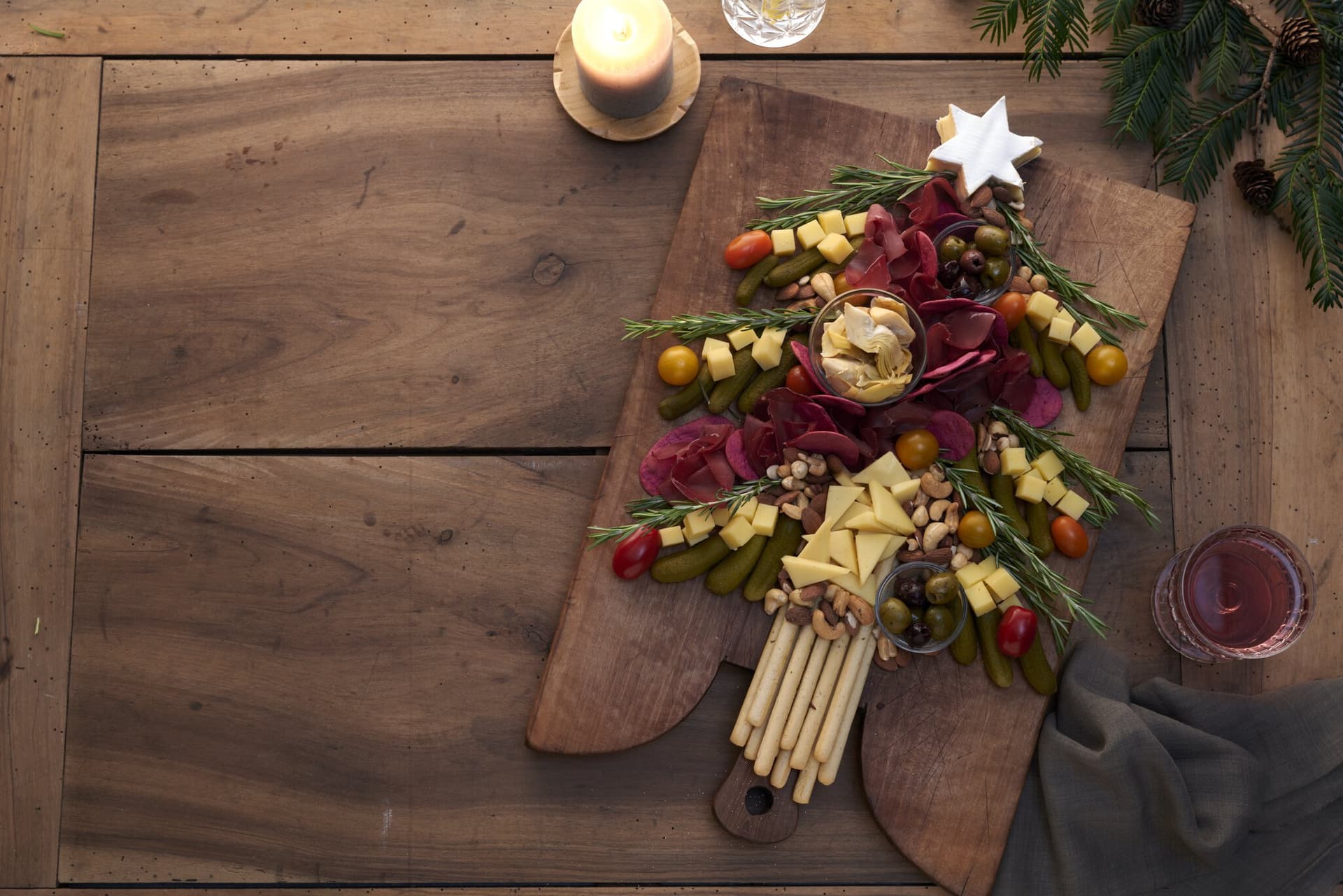 Charcuterie-Tannenbaum