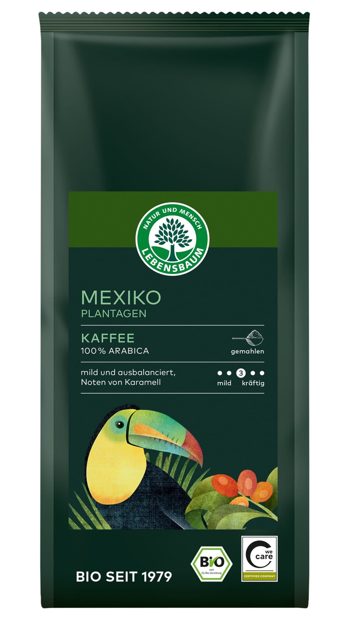 Lebensbaum Plantagen Kaffee, gemahlen
