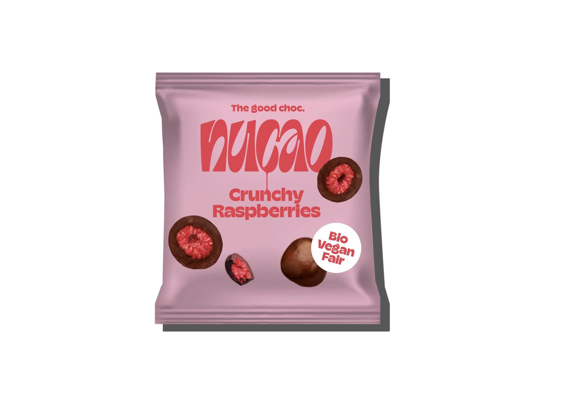 Nucao Himbeeren schokoliert