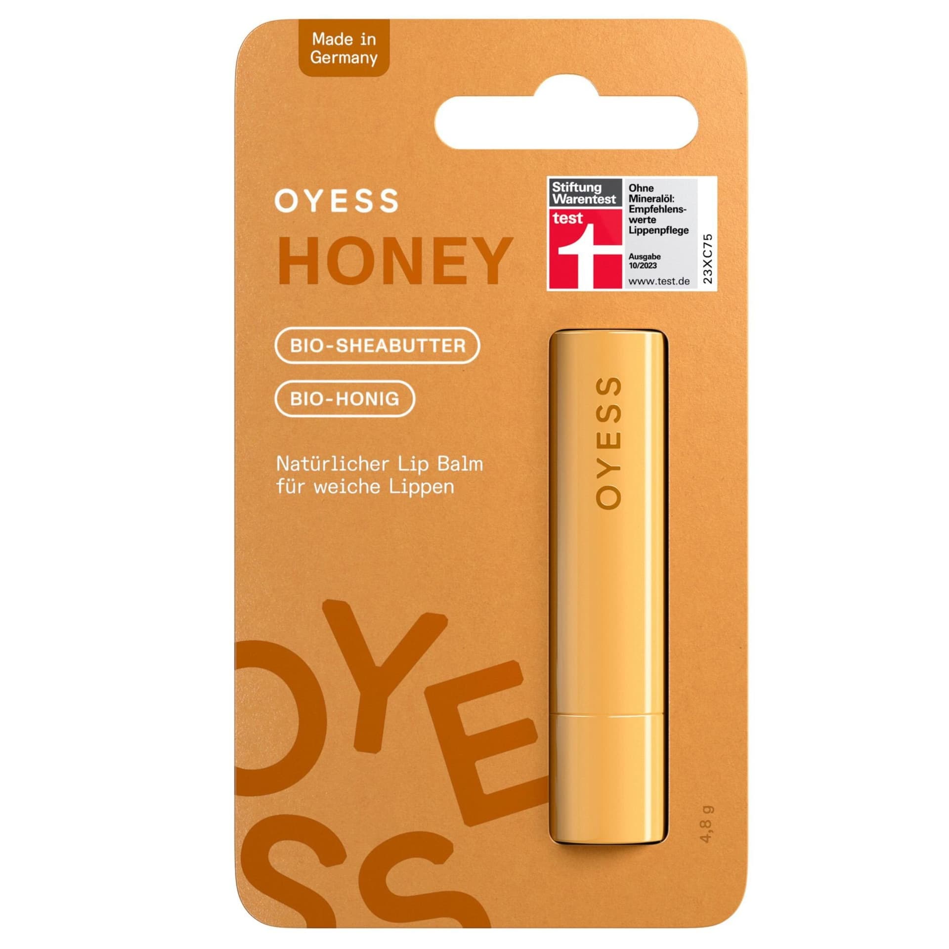 Oyess Lippenpflegestift Honey