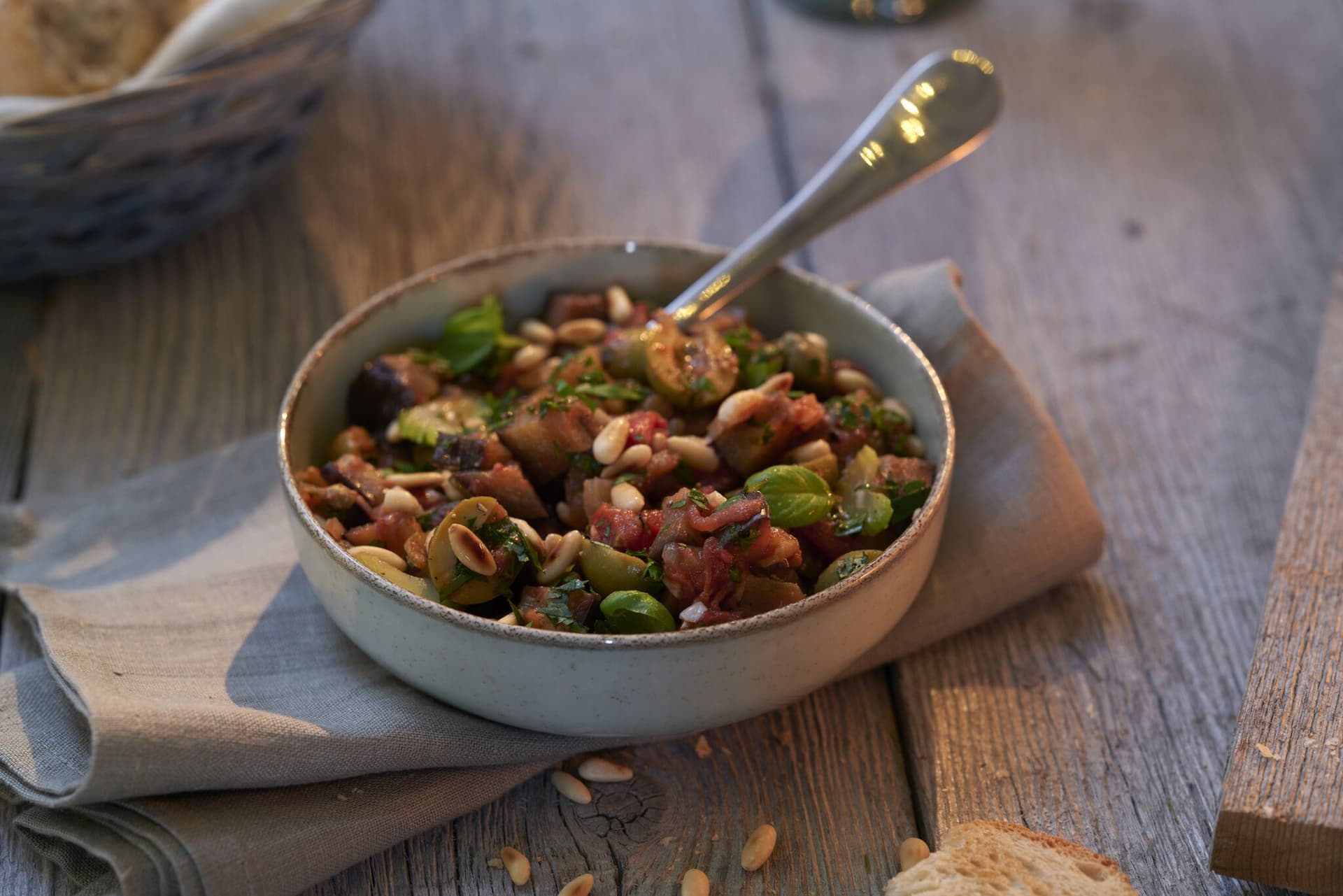Auberginen-Caponata