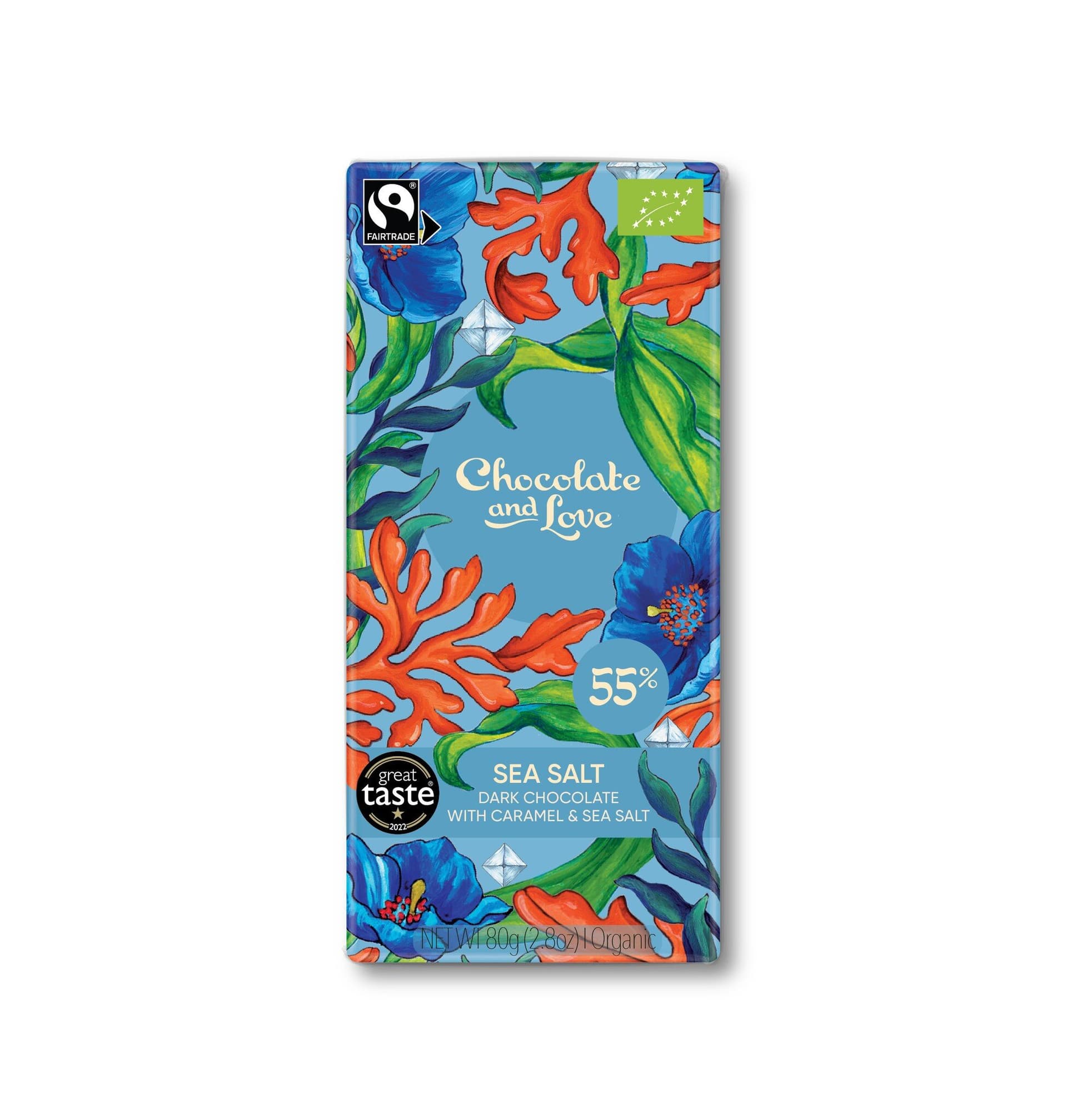 Chocolate and Love Sea Salt 55%