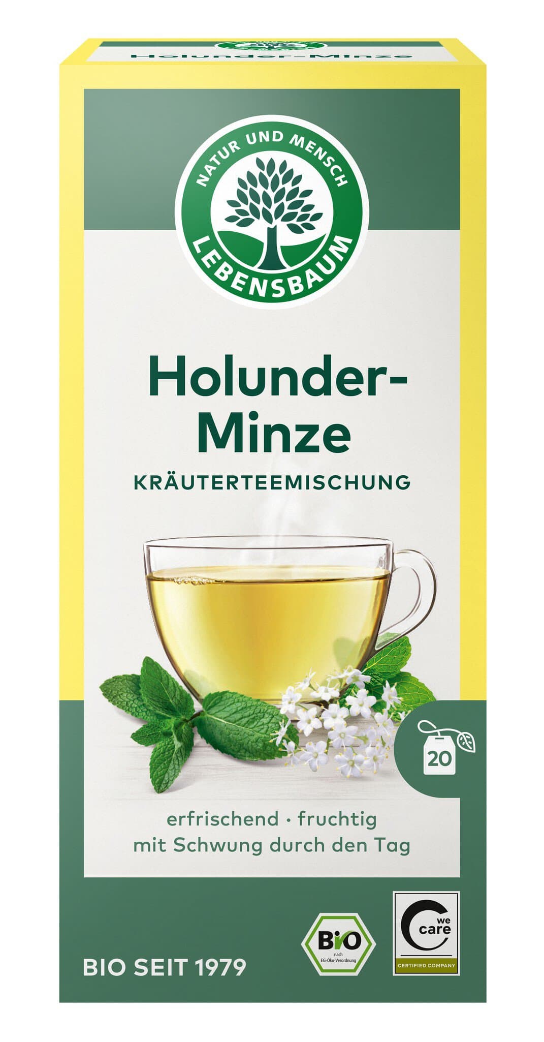 Lebensbaum Holunder-Minze Tee