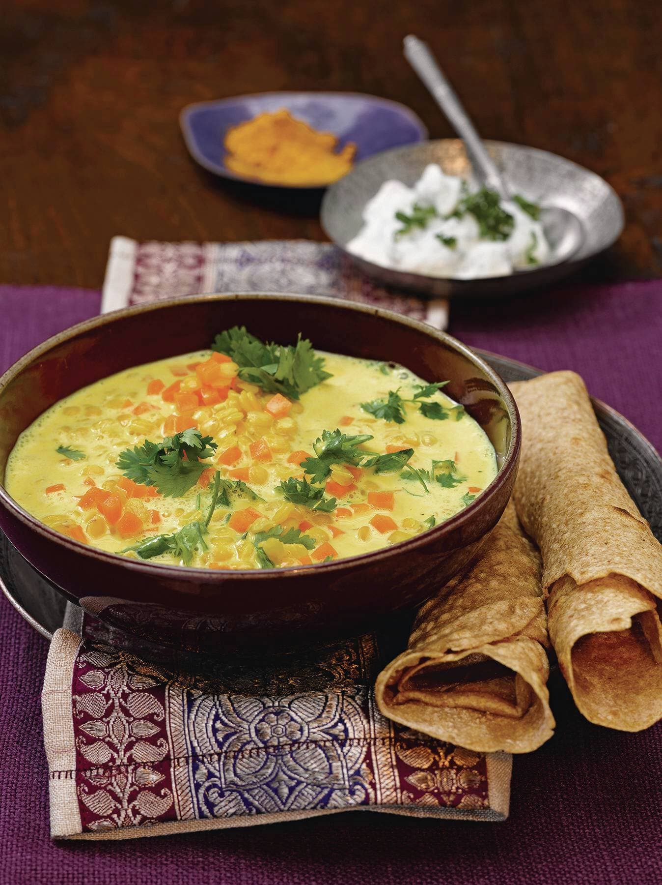 Indische Linsensuppe