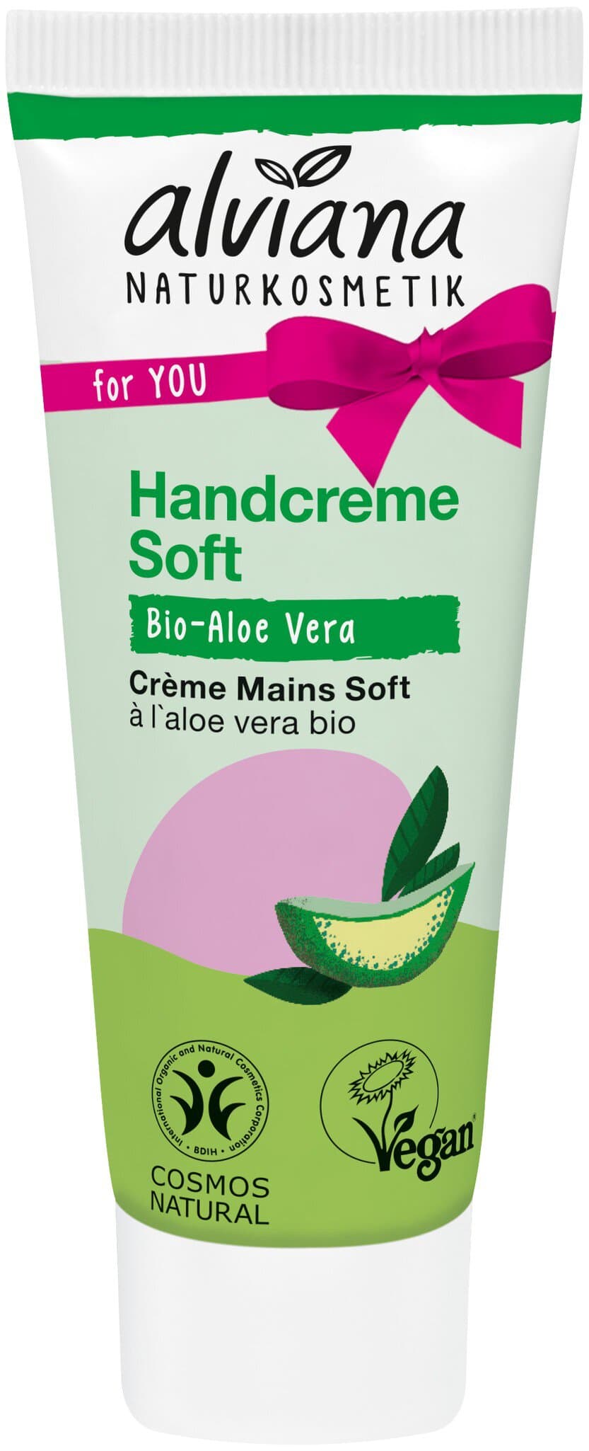alviana Mini give away Handcreme Soft mit Bio-Aloe Vera