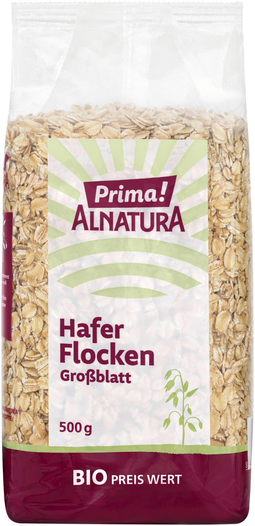 Prima! Alnatura Haferflocken Großblatt