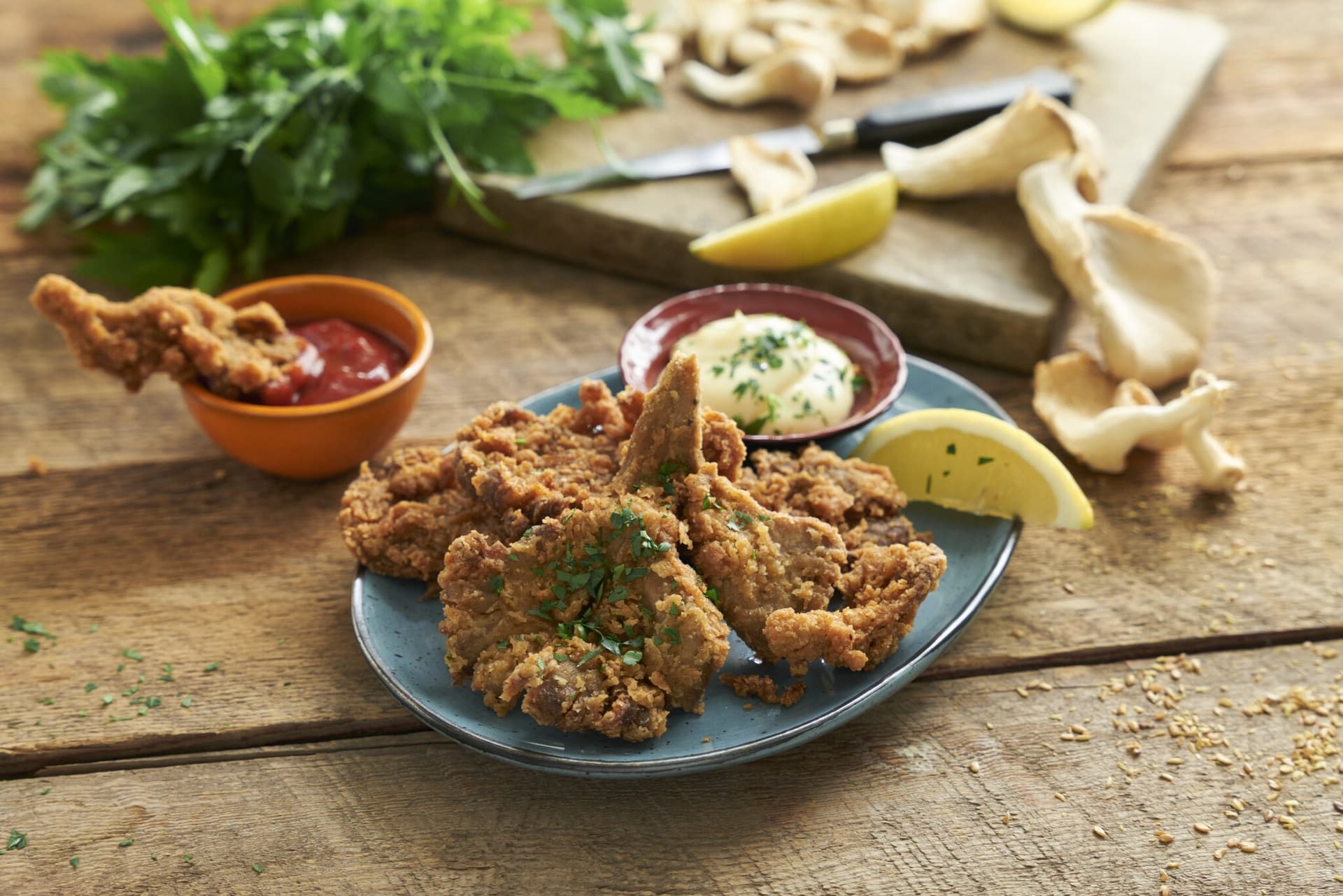 Austernpilz-Nuggets