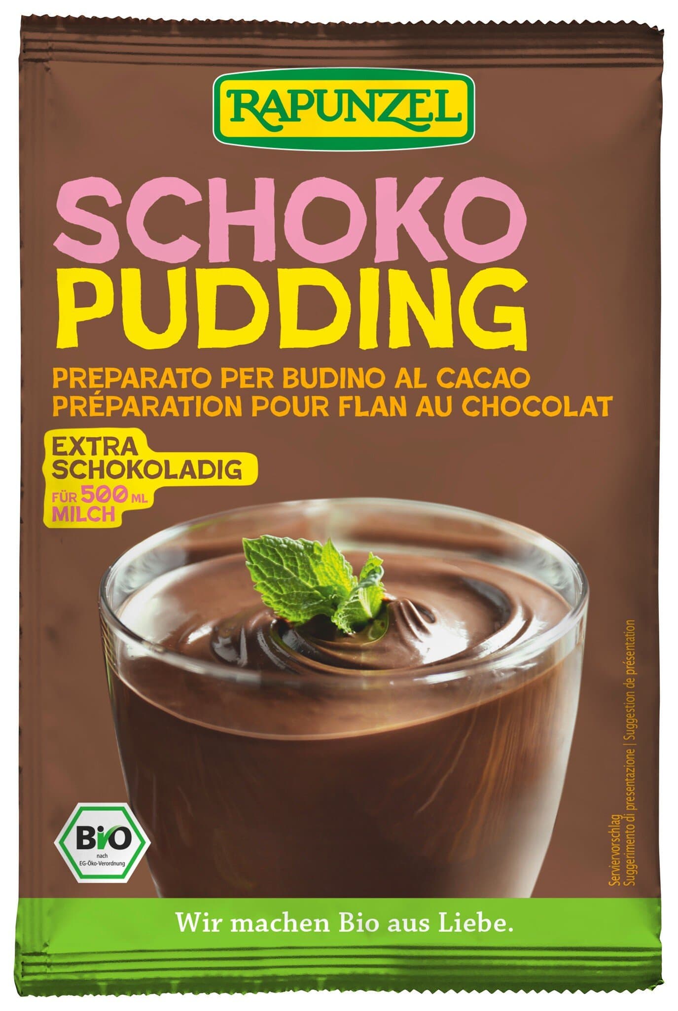 Rapunzel Puddingpulver Schoko
