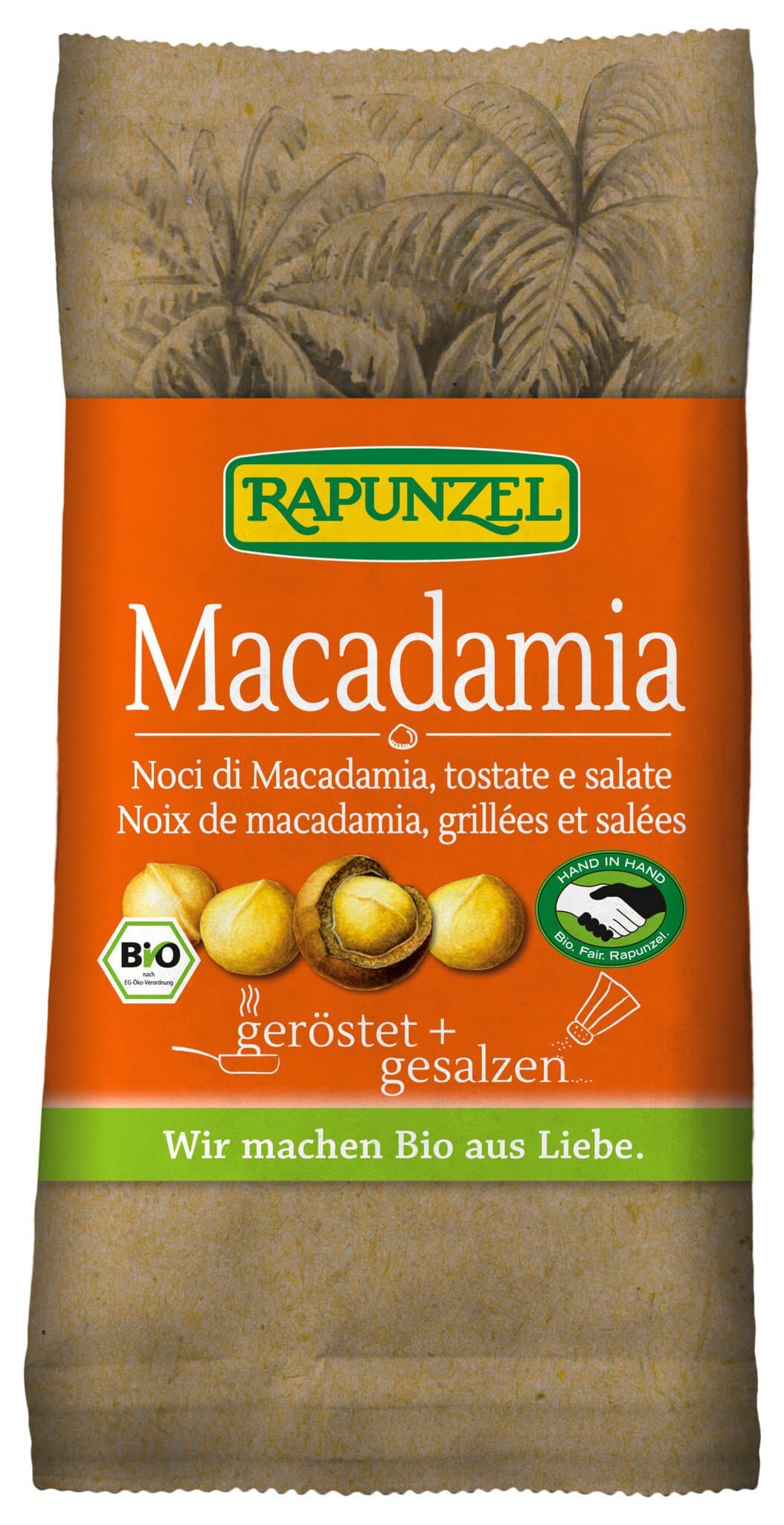 Rapunzel Macadamianüsse geröstet, gesalzen