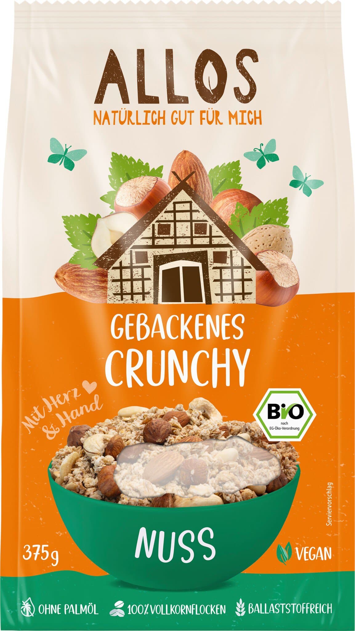 Allos Gebackenes Crunchy Nuss
