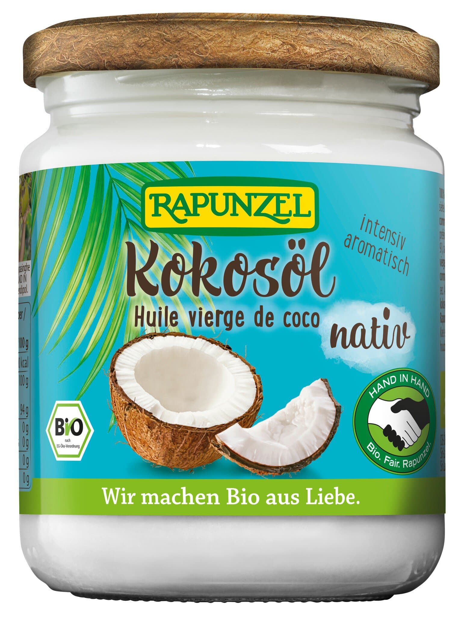 Rapunzel Kokosöl nativ HiH 200ML