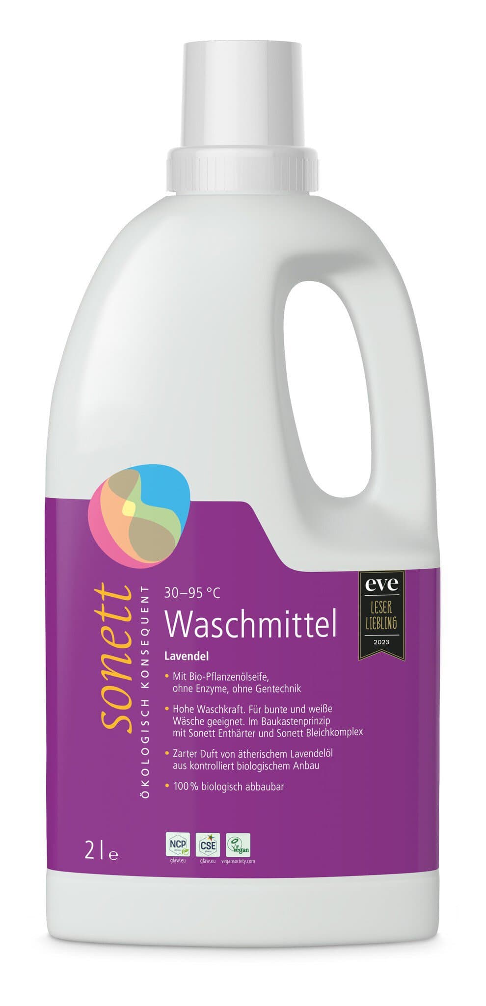 Sonett Waschmittel flüssig Lavendel