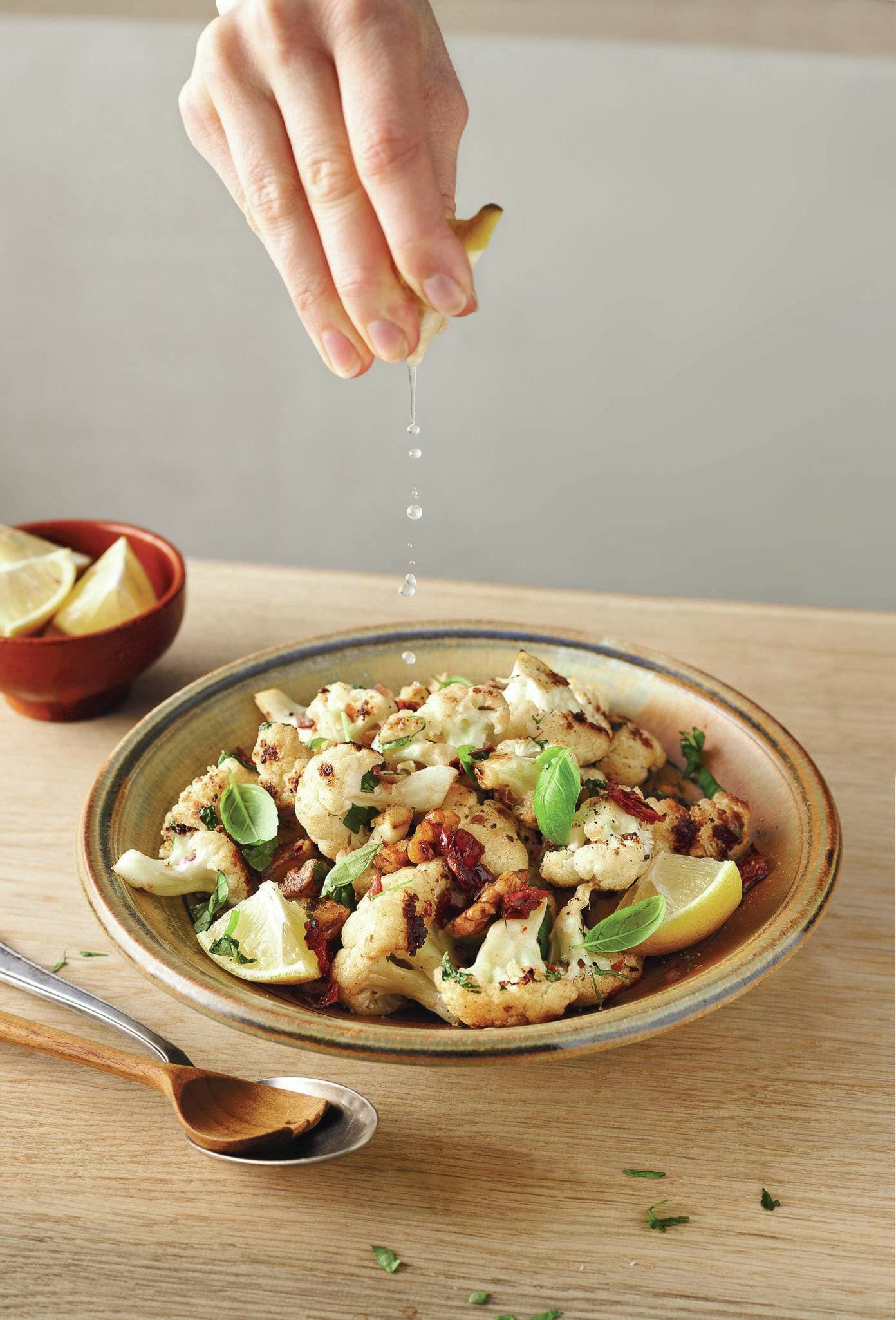 Gerösteter Blumenkohlsalat