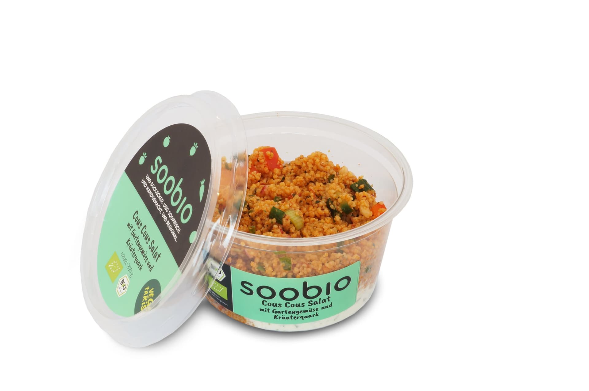 SOB soobio Couscous Salat mit Kräuterquark