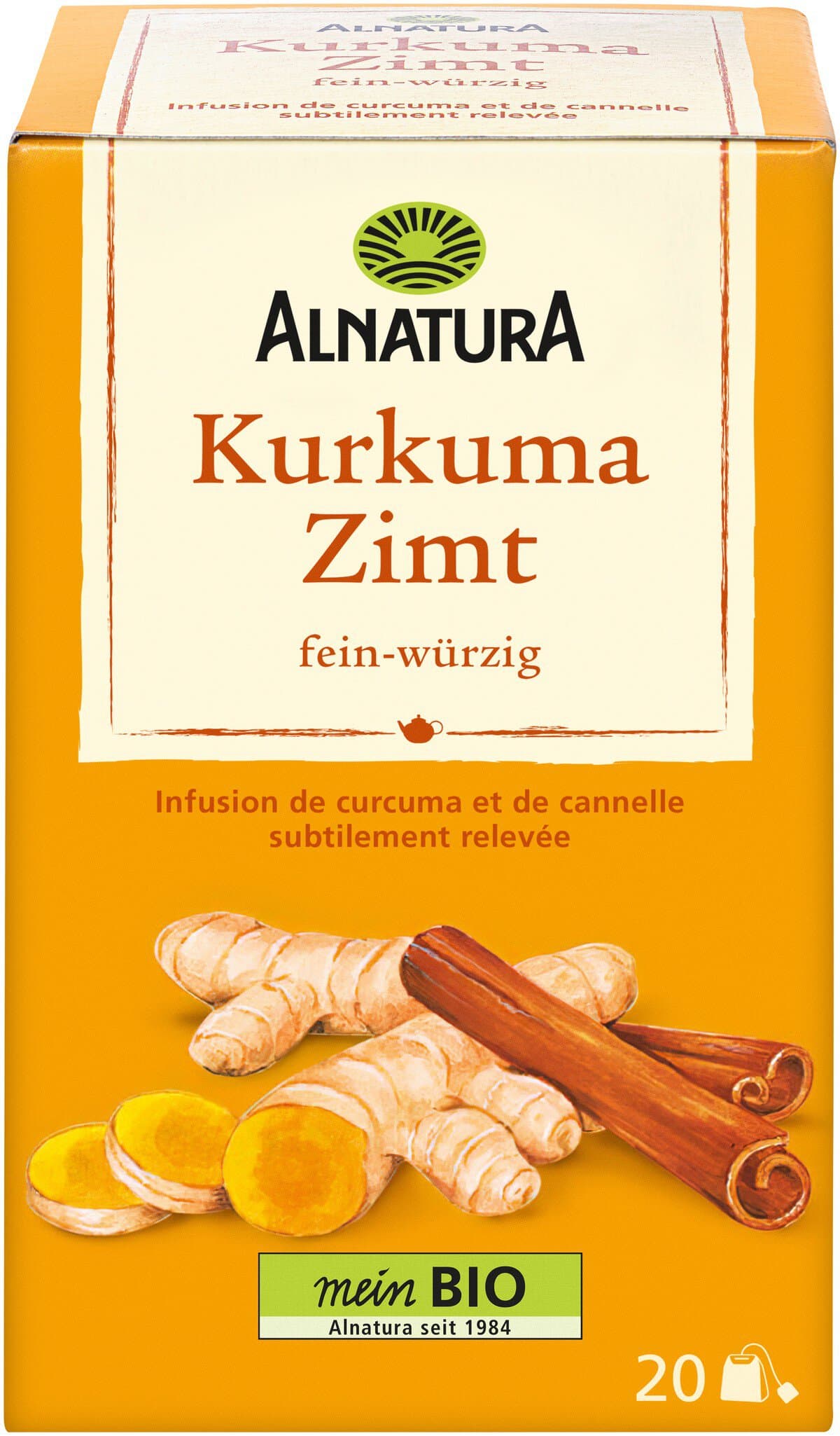 Alnatura Kurkuma-Zimt-Tee