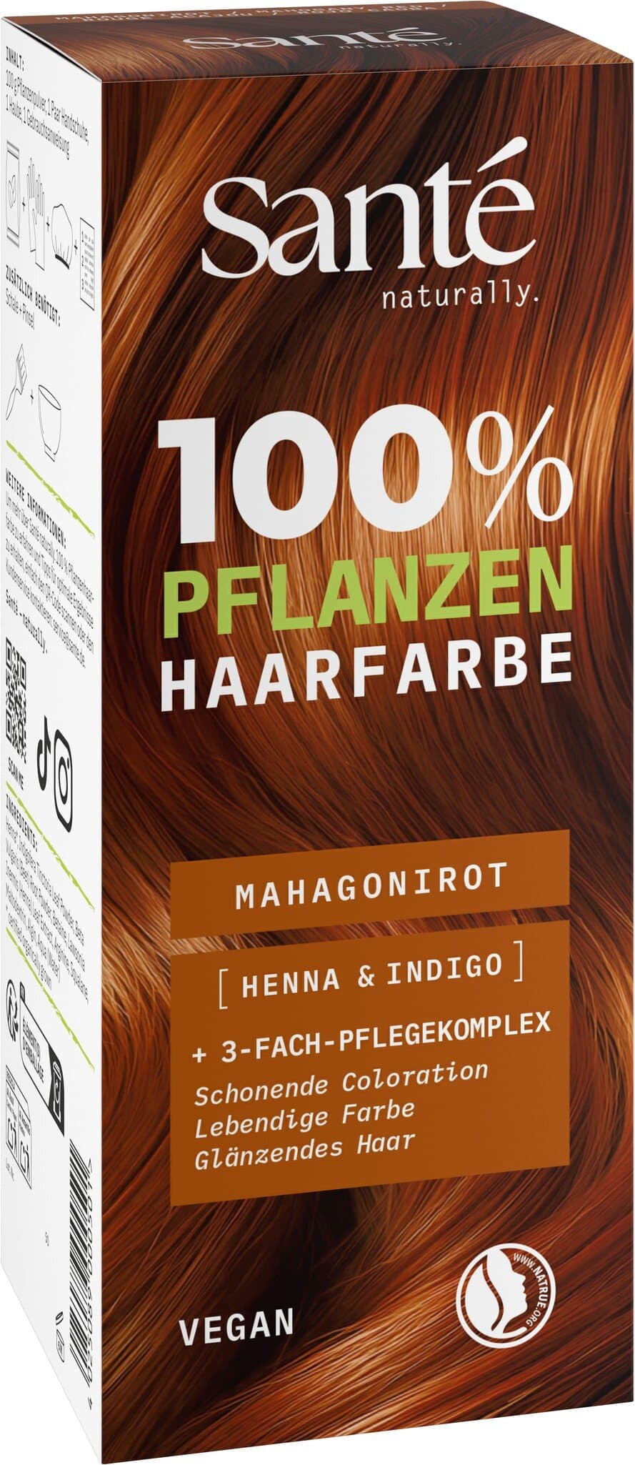 Sante Pflanzenhaarfarbe mahagonirot