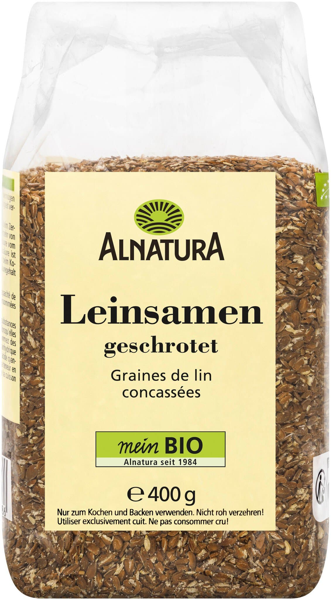 Alnatura Leinsamen geschrotet