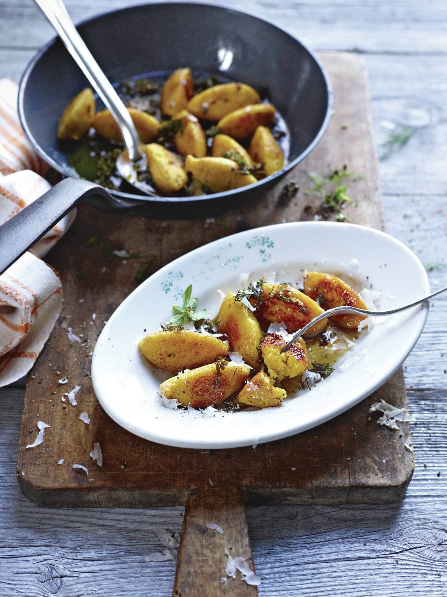 Kürbis-Grieß-Gnocchi