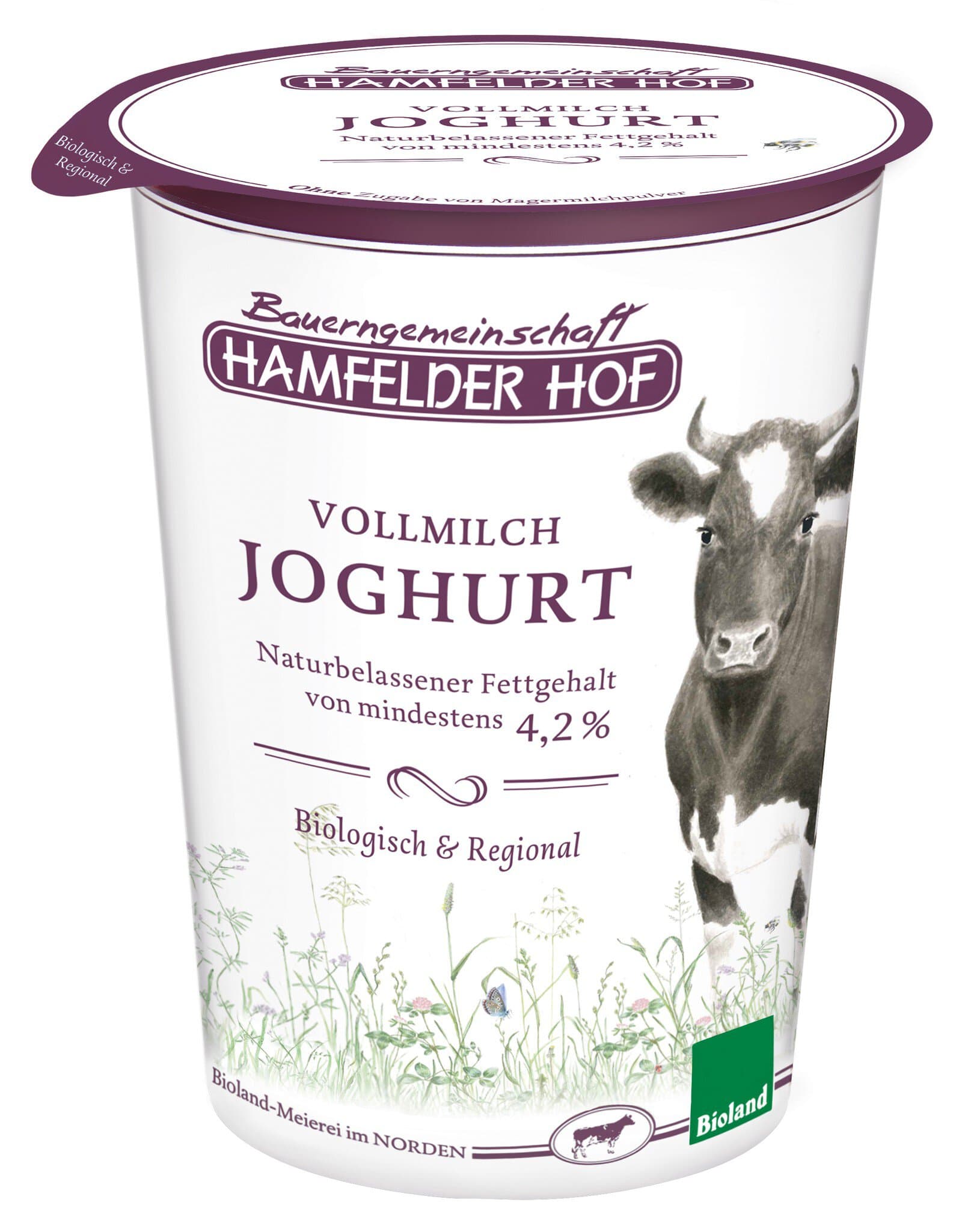 Hamfelder Hof Joghurt Natur 4,2%