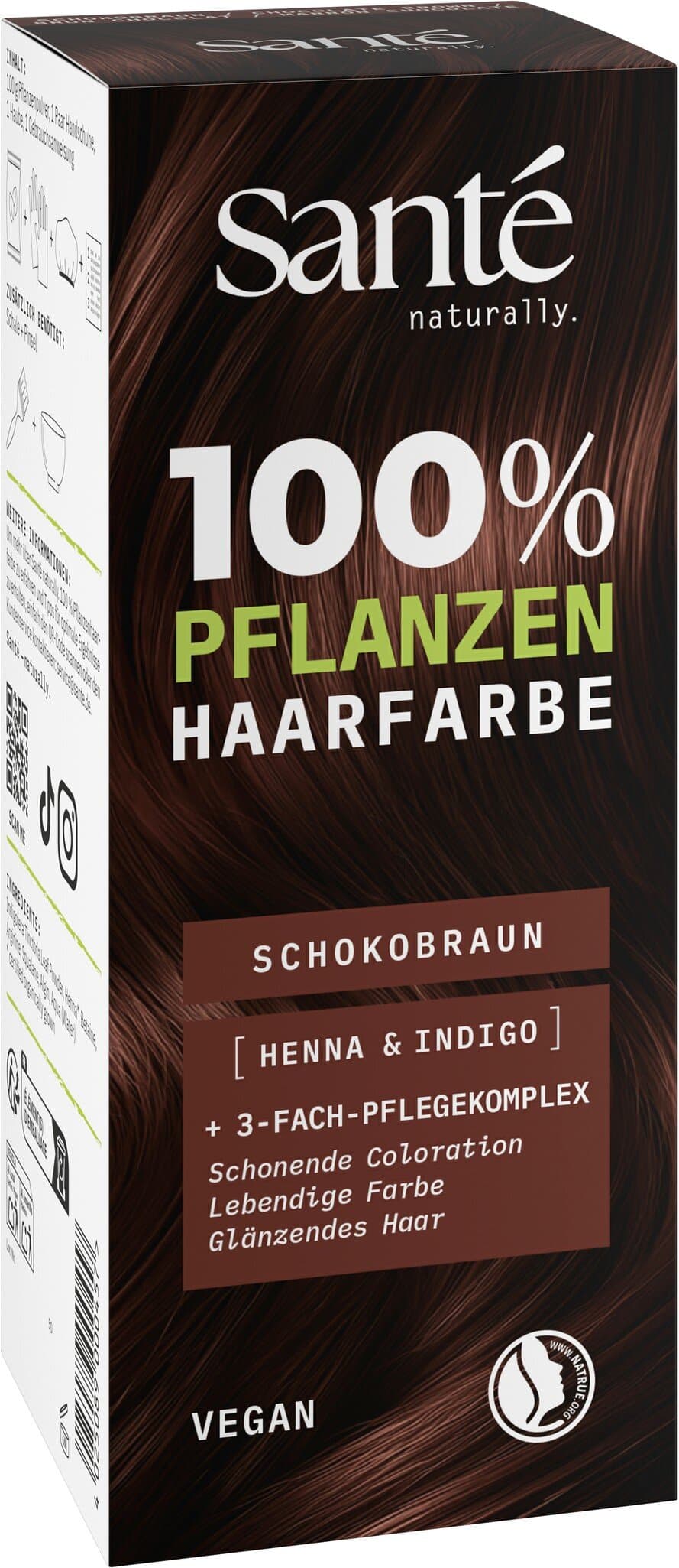 Sante Pflanzenhaarfarbe schokobraun