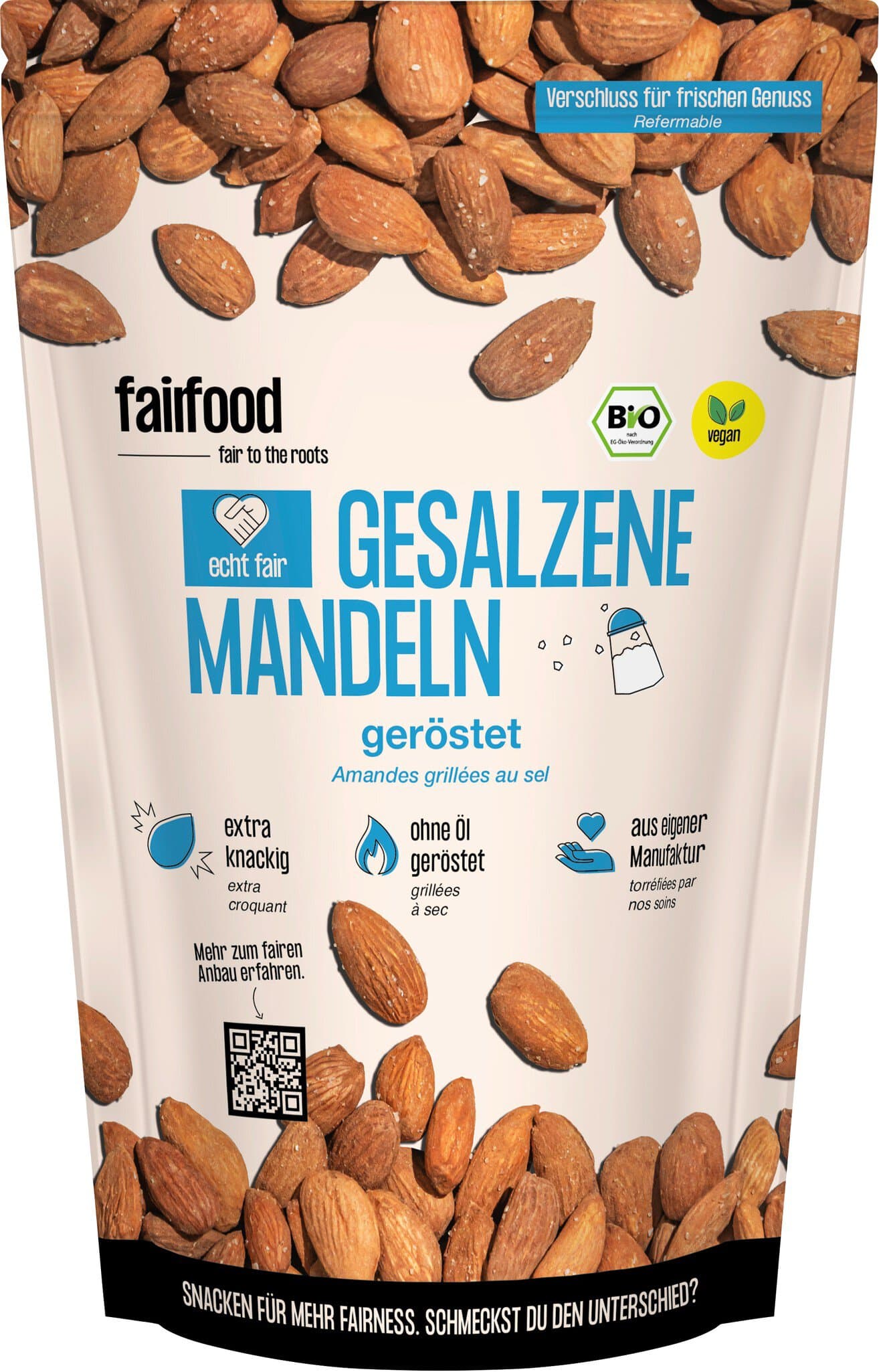 fairfood Freiburg Mandeln geröstet und gesalzen
