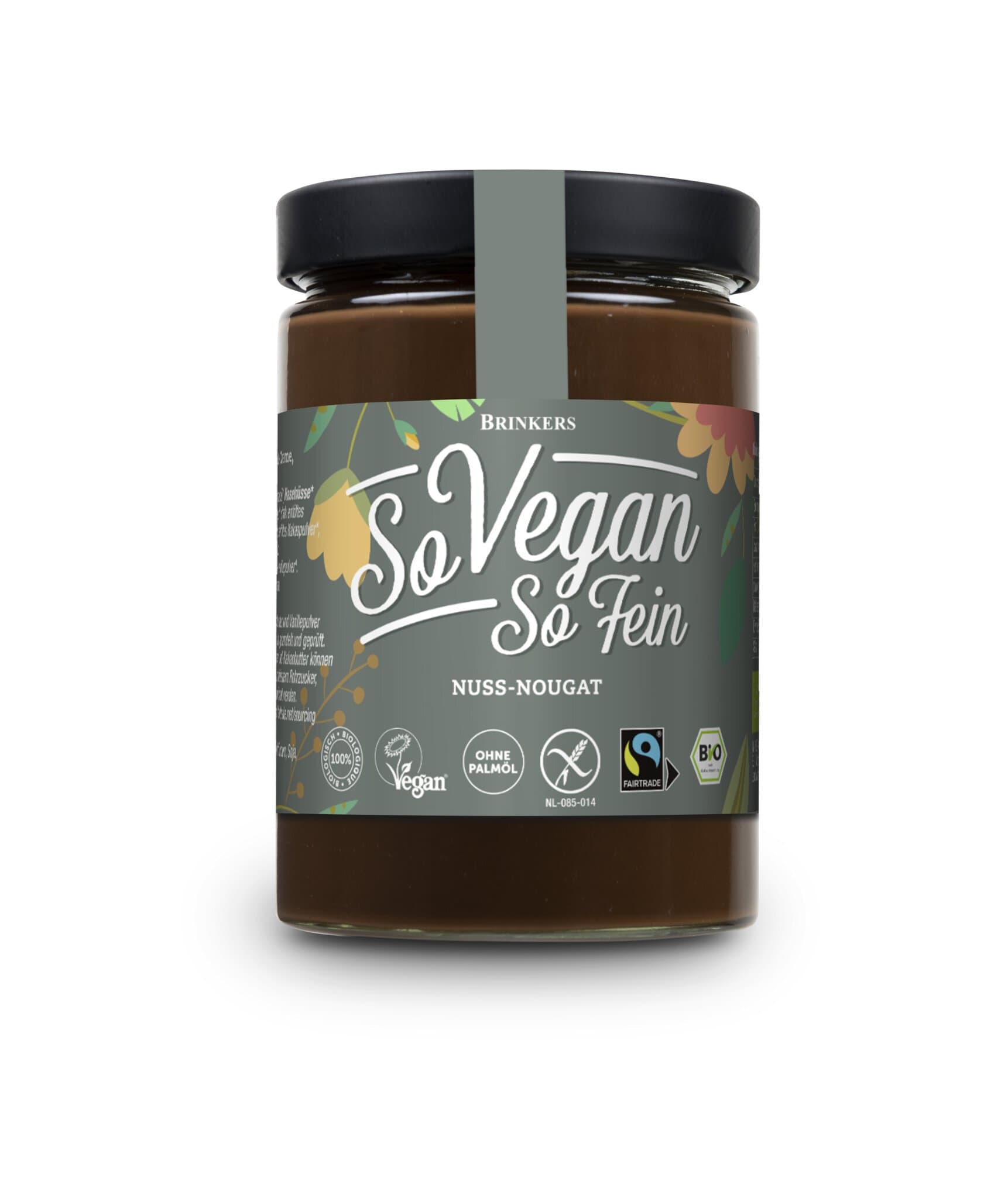Brinkers Food B.V. So Vegan So Fein Aufstrich Nuss
