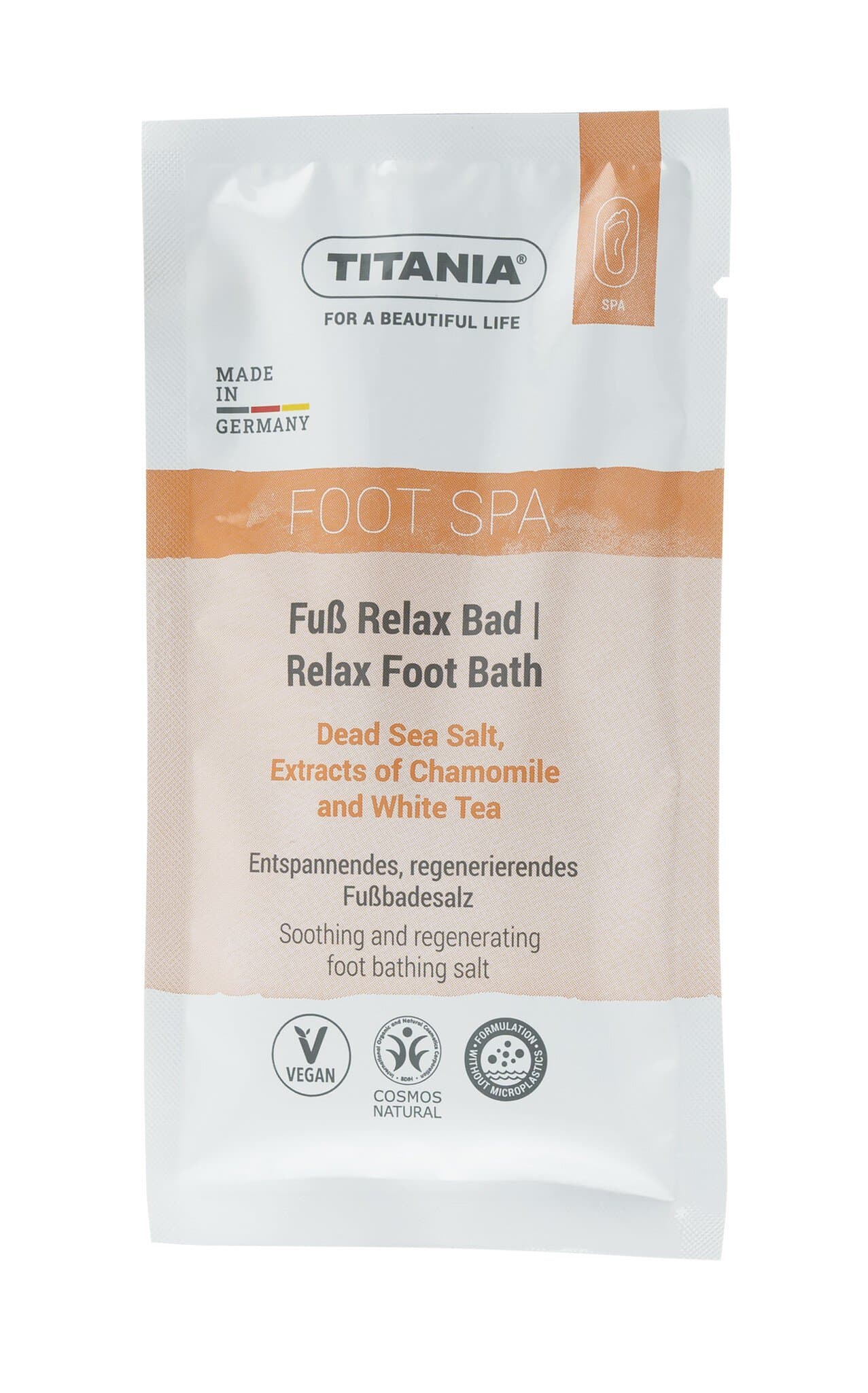 Titania Relax Fuß Bad Sachet