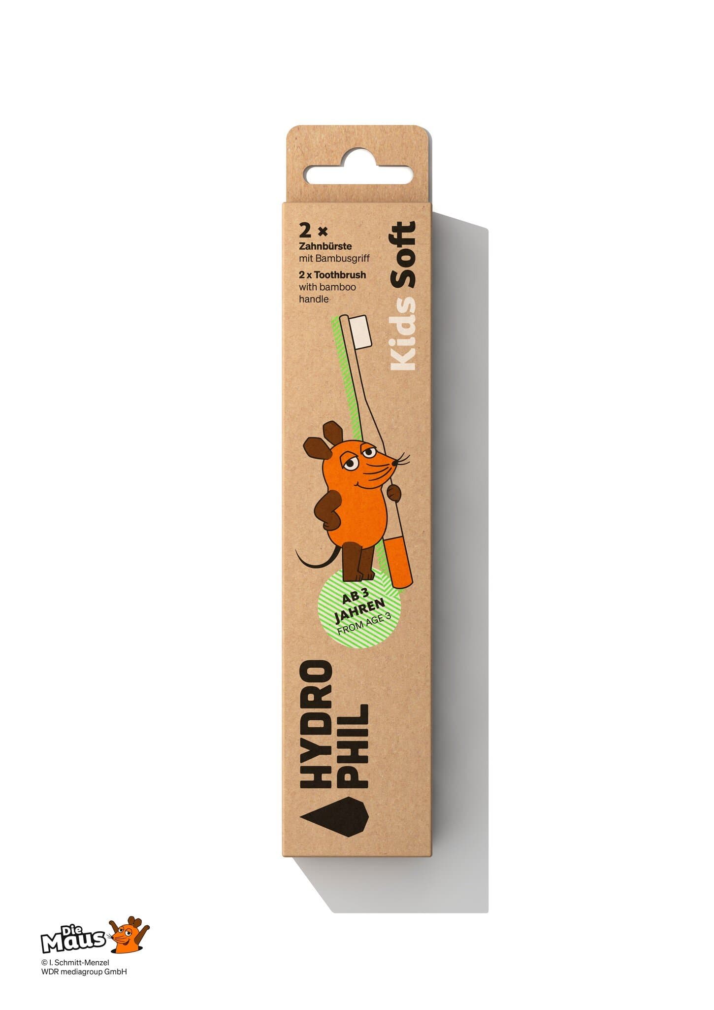 Hydrophil Zahnbürste Kinder Maus
