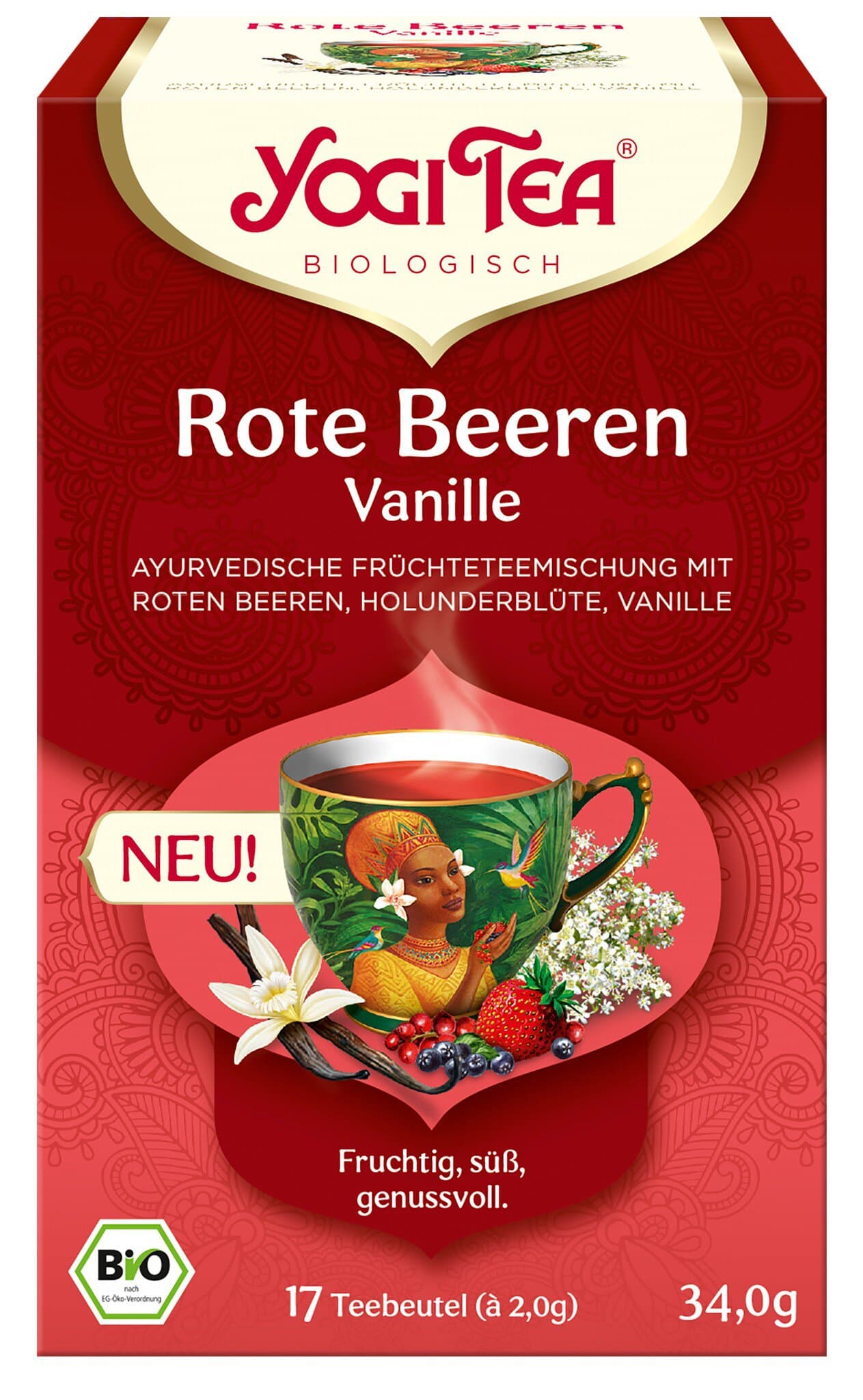 Yogi Tea Rote Beeren 17 Btl.