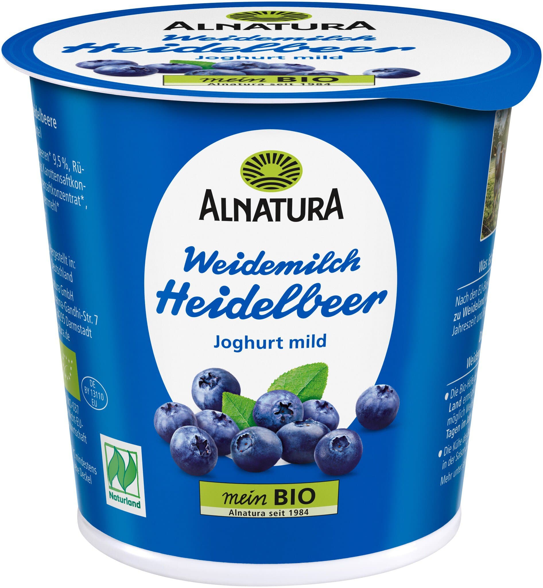 Alnatura Heidelbeerjoghurt aus Weidemilch