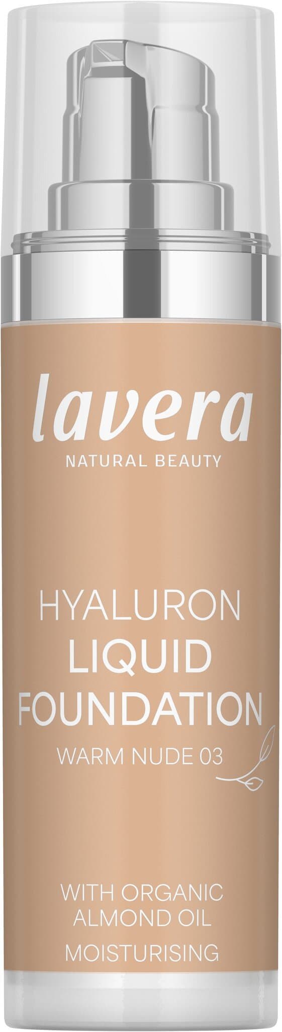 Lavera Hyaluron Liquid Foundation - Warm Nude